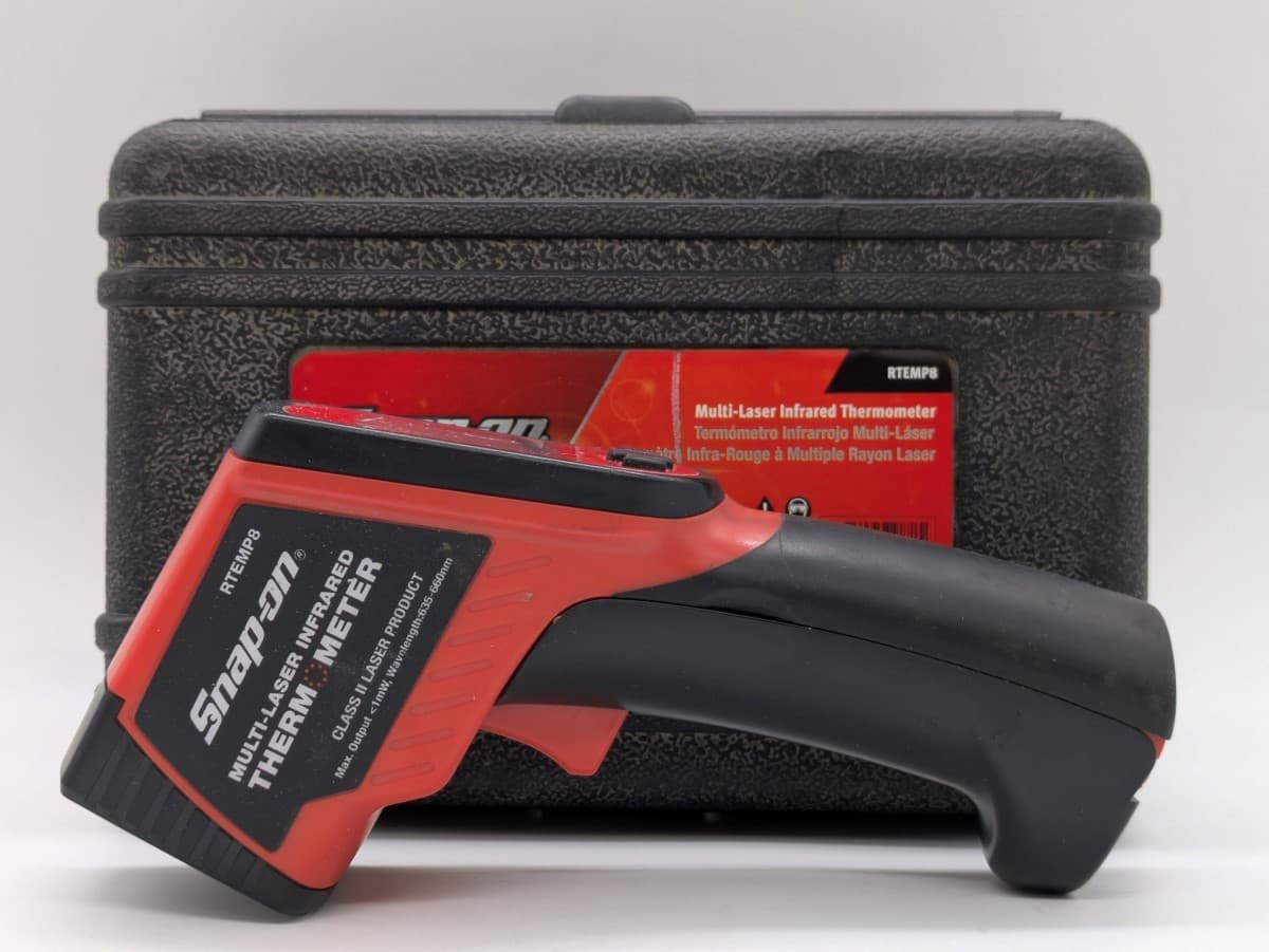 SNAP-ON RTEMP8 Handheld Infrared Multi-Laser Thermometer Class II w/ (EC1040691)