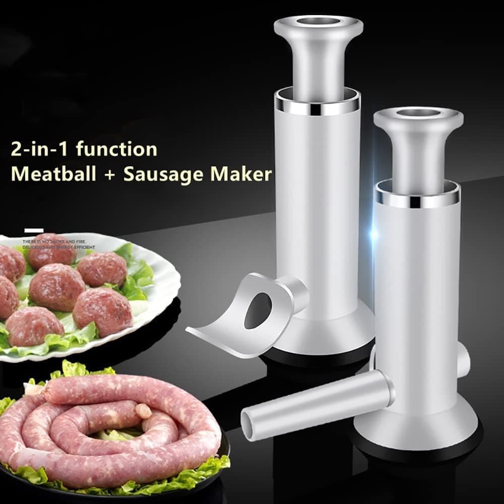 Sausage Stuffer Meatball Maker - 2 in 1 Vertical Sausage Maker Machine Sausag... 2