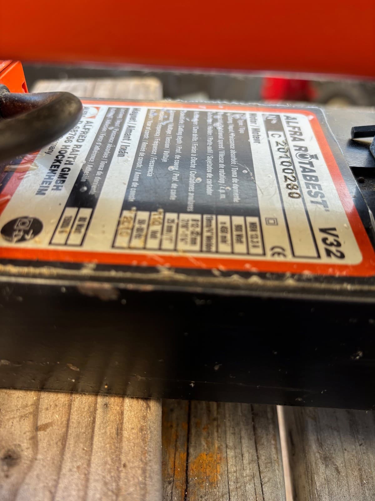 Magnetic Drill - Alfra Rotabest V32 Low Profile Magnetic Drilling Mach. 110V 5