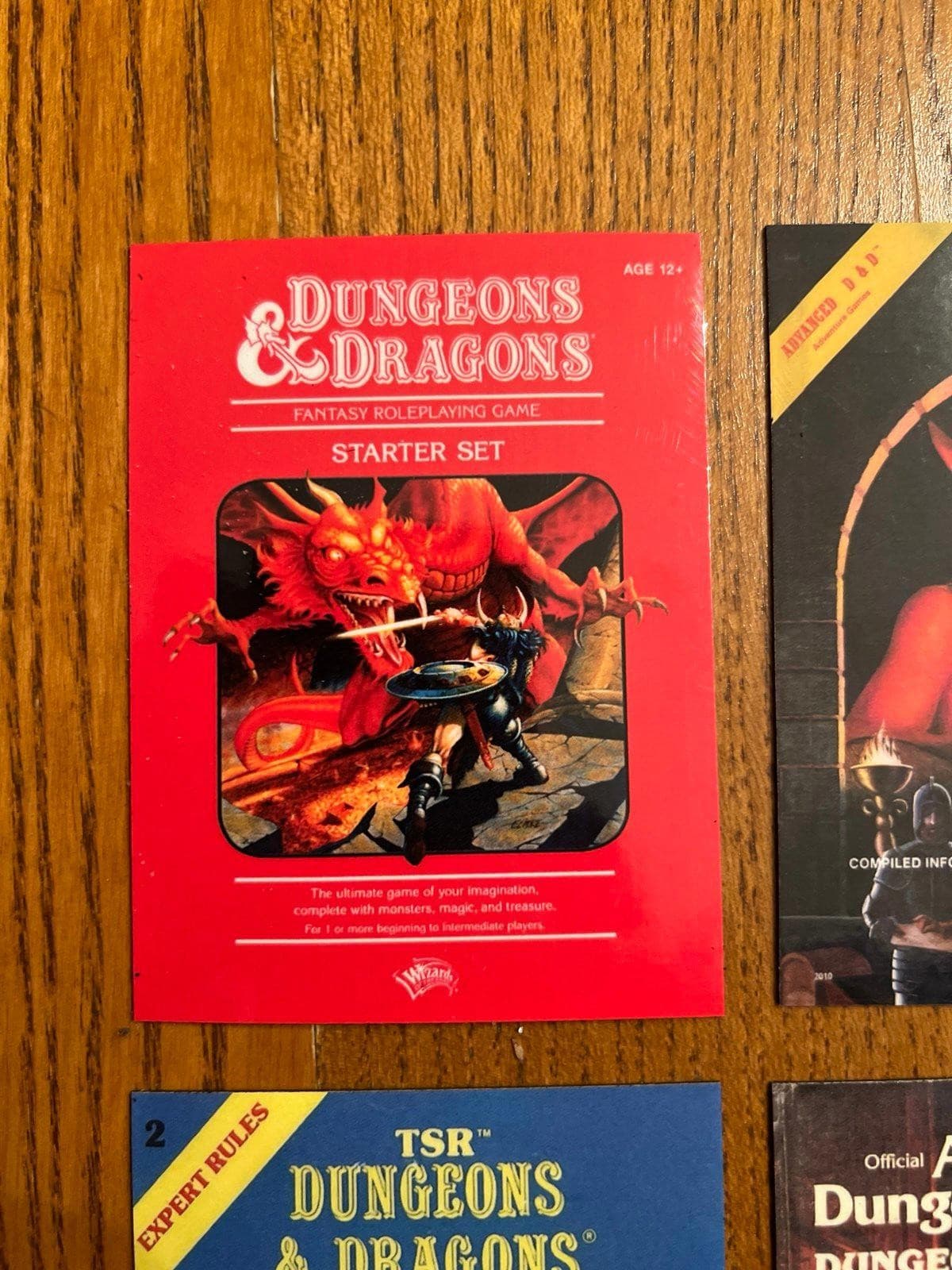 Dungeons and Dragons FRIDGE MAGNETS DnD RPG classic book art 2
