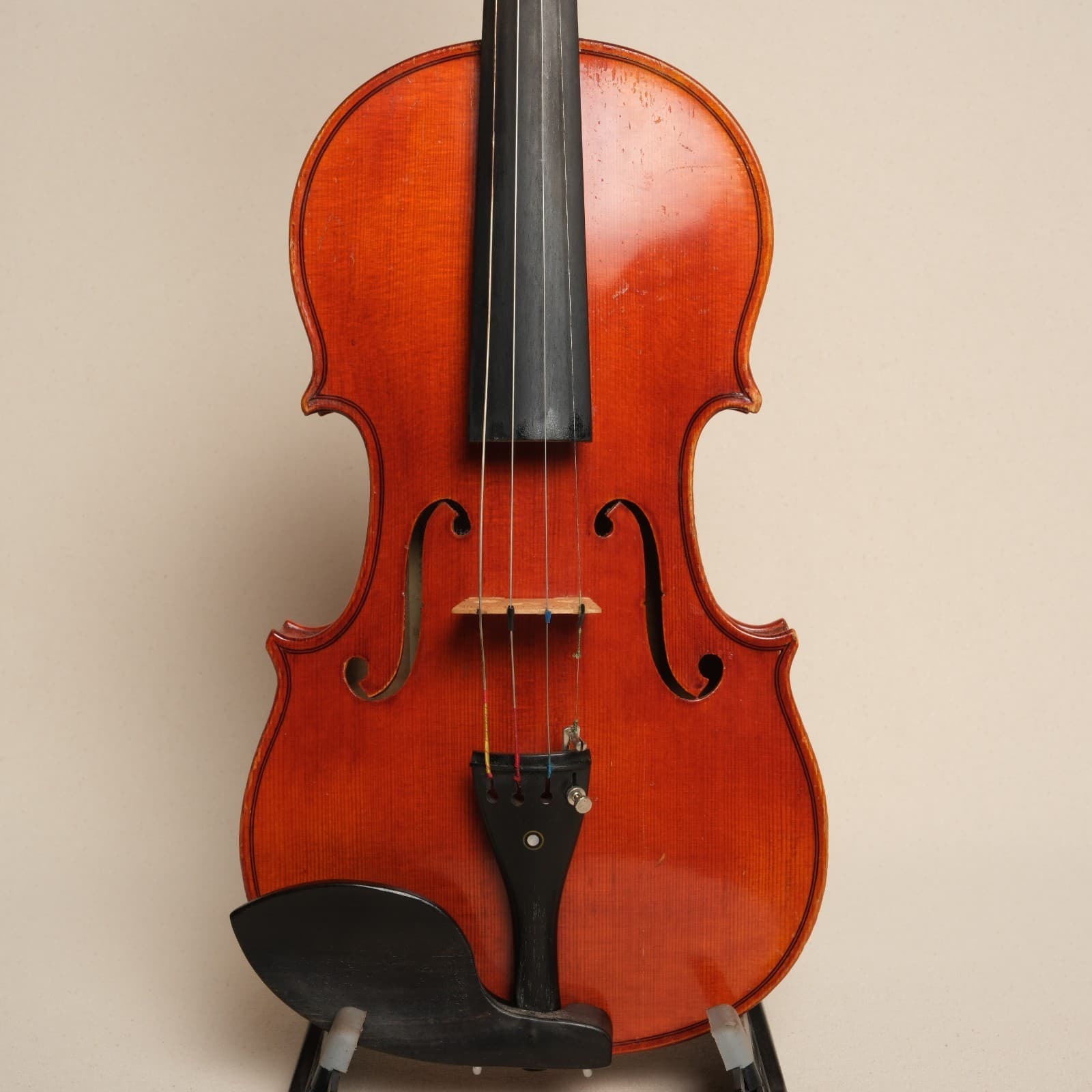 Artur Teller 1982 Germany model 60F  4/4 Violin For Repair #4758 4