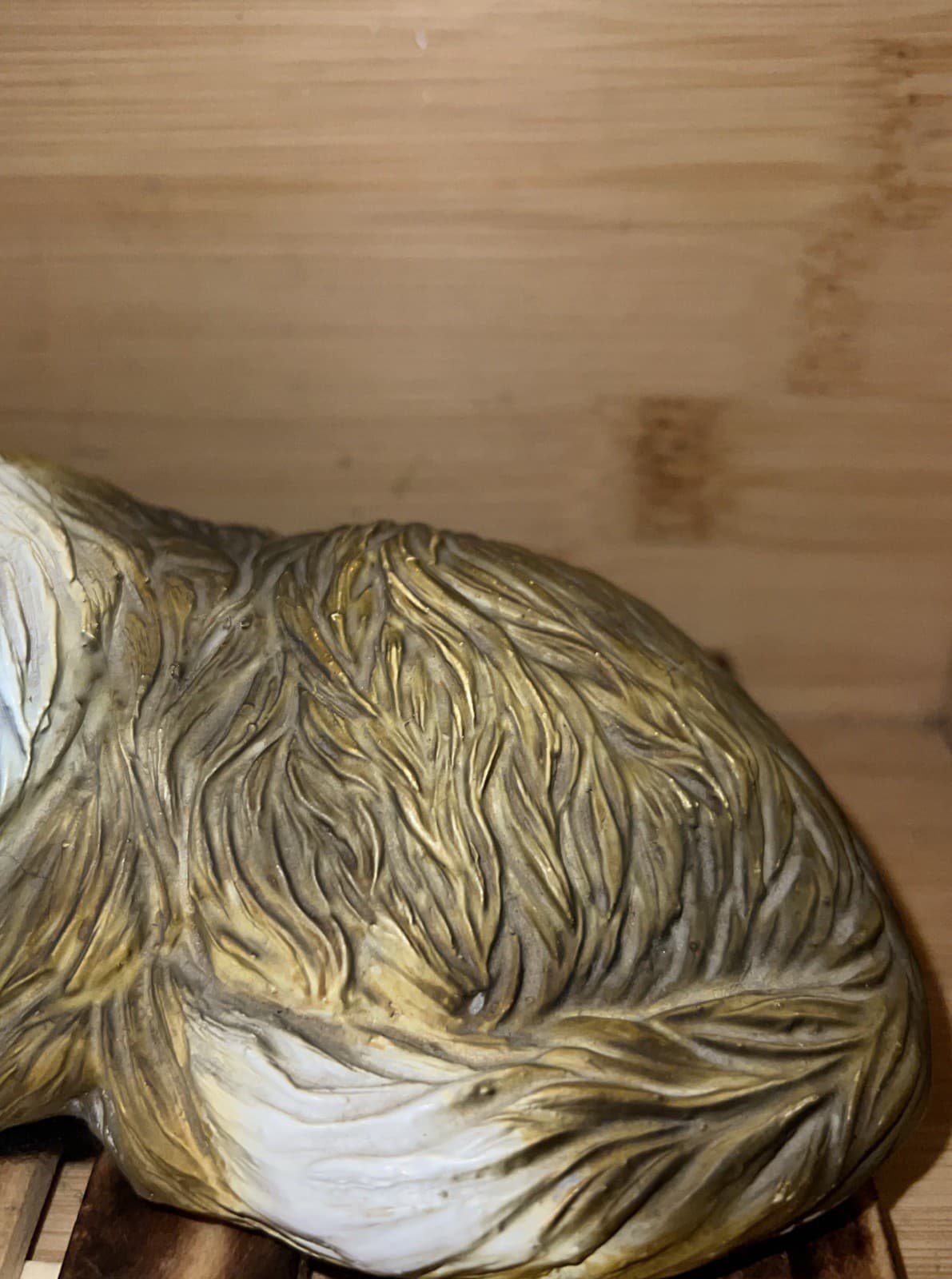 Vintage Sandicast Collie Dog Figurine Sculpture 5