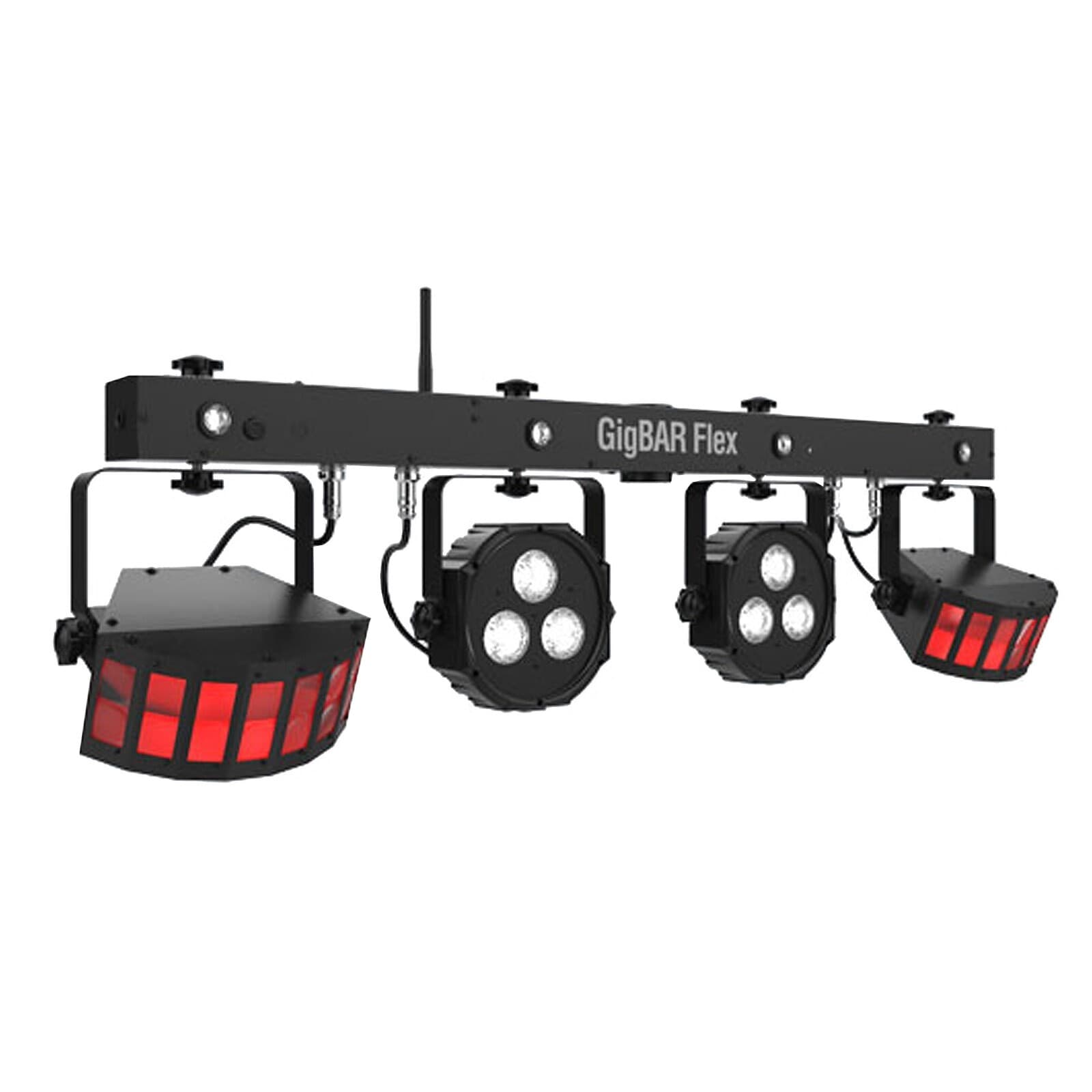 Chauvet DJ GigBar Flex 3-in-1 DJ Effect Lighting System w/ Derby, Pars & Strobes 5