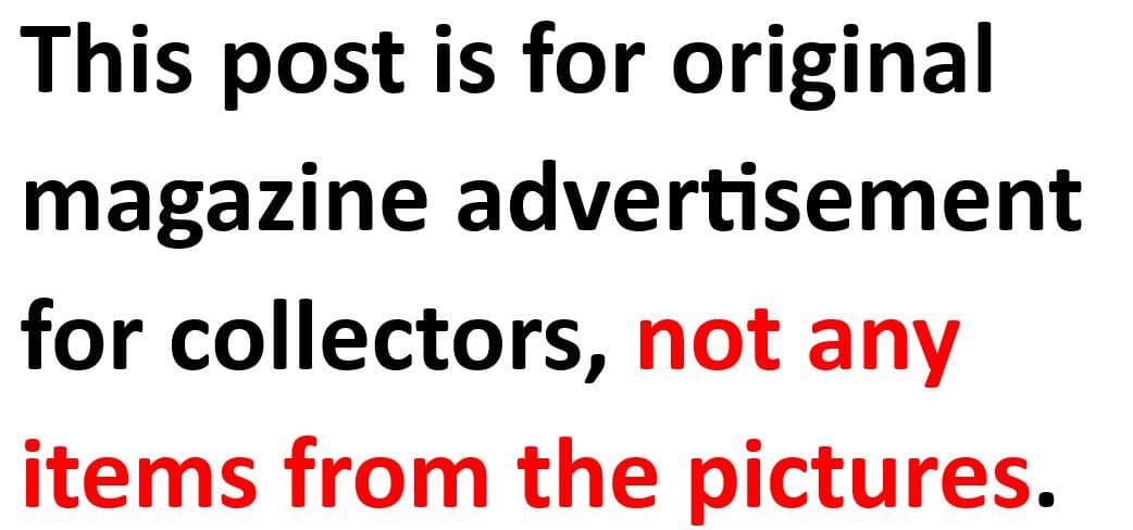 FOSSIL WATCH MAGAZINE promo ad #39  VERY RARE "NOT A WATCH" 4 PGS CUTE FOREIGN 3