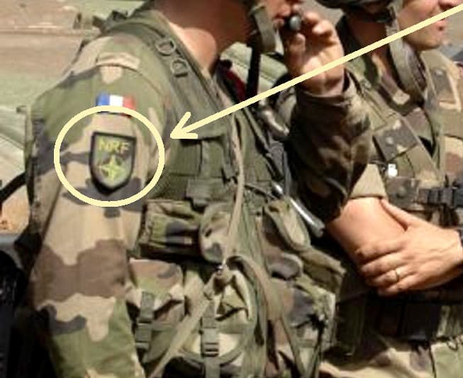 NATO RESPONSE FORCE NRF VJTF DEPLOYMENT in EUROPE next UKRAINE velkrō INSIGNIA 2