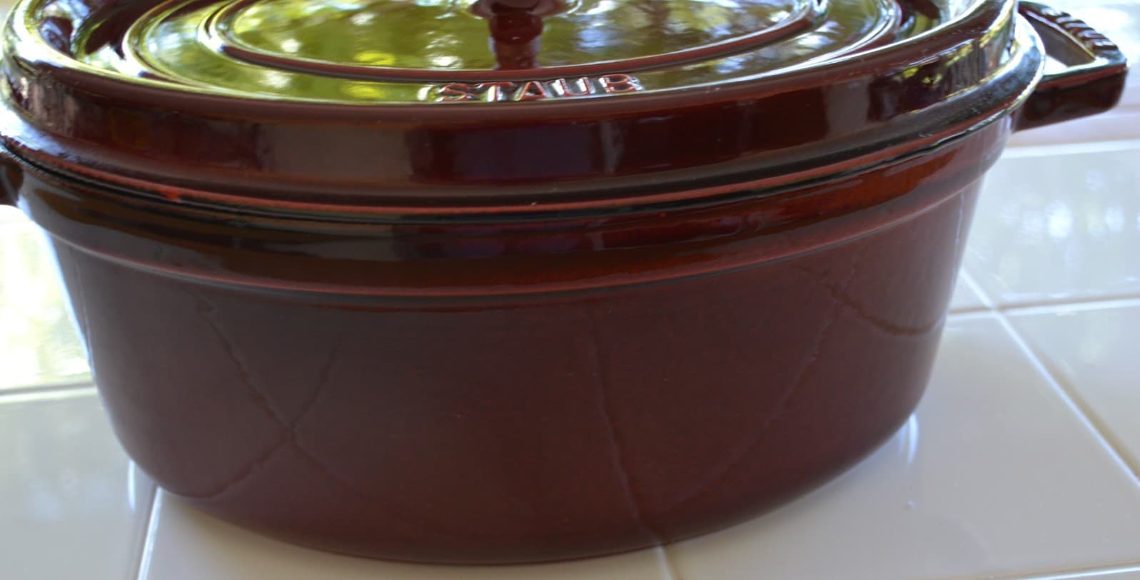 Staub Lacocotte Cast Iron Dutch Oven Made In France Grenadine Red 3