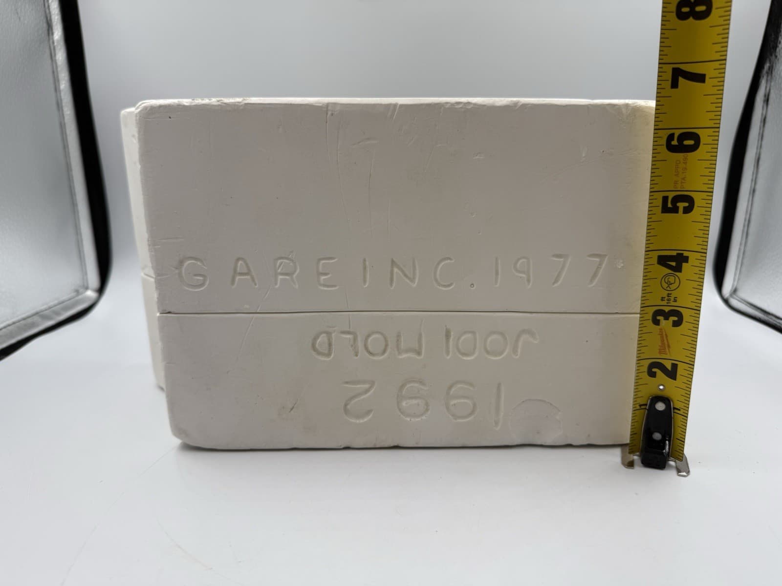 VTG 1977 Gare Ink 1992 Jodi Ceramic Slip Casting Mold Sugar Bowl 5