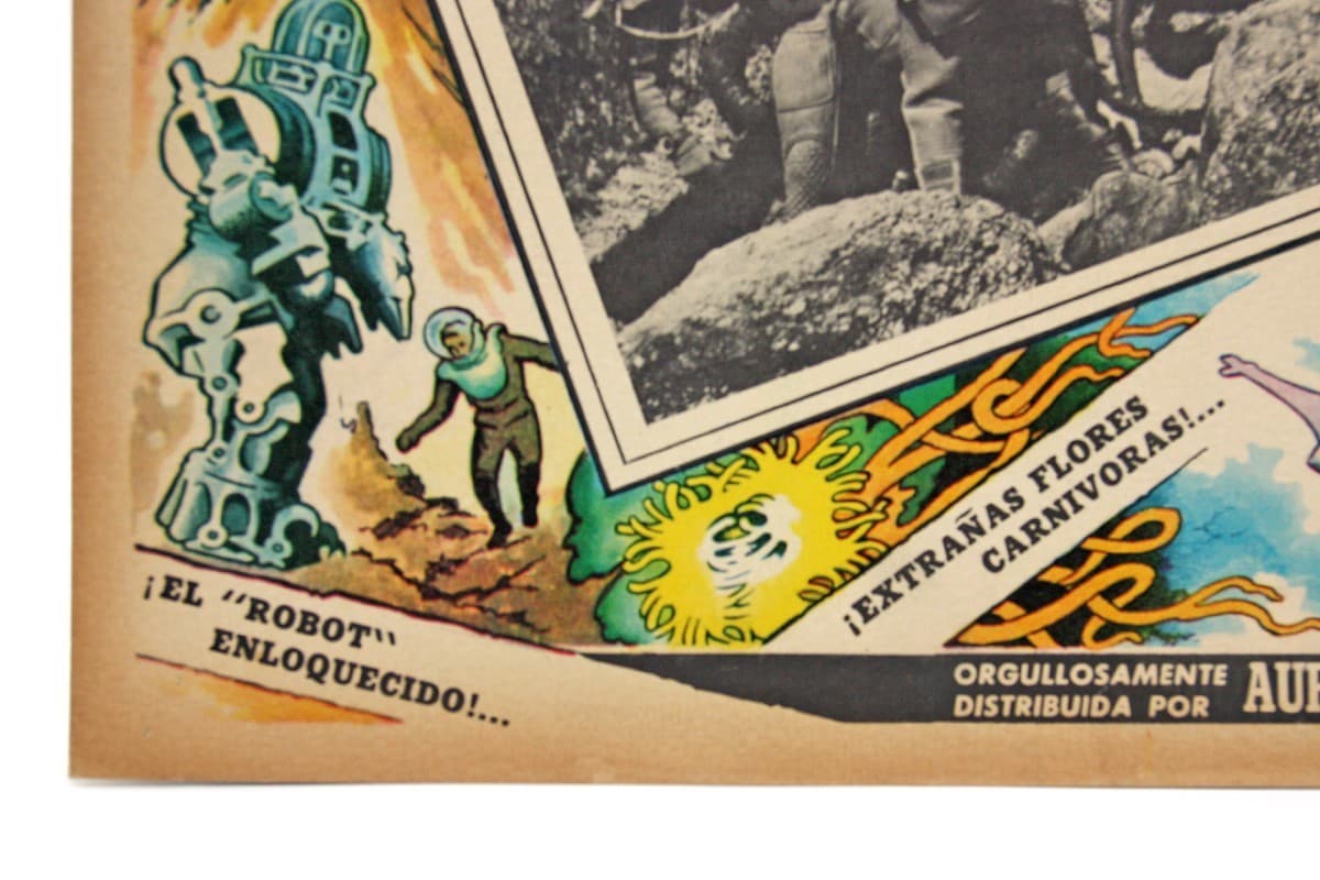 Lot 1 of Vtg (1962) "Planeta Bur" Various 16x12 Lobby Cards (5), by Aurora (MX) 5