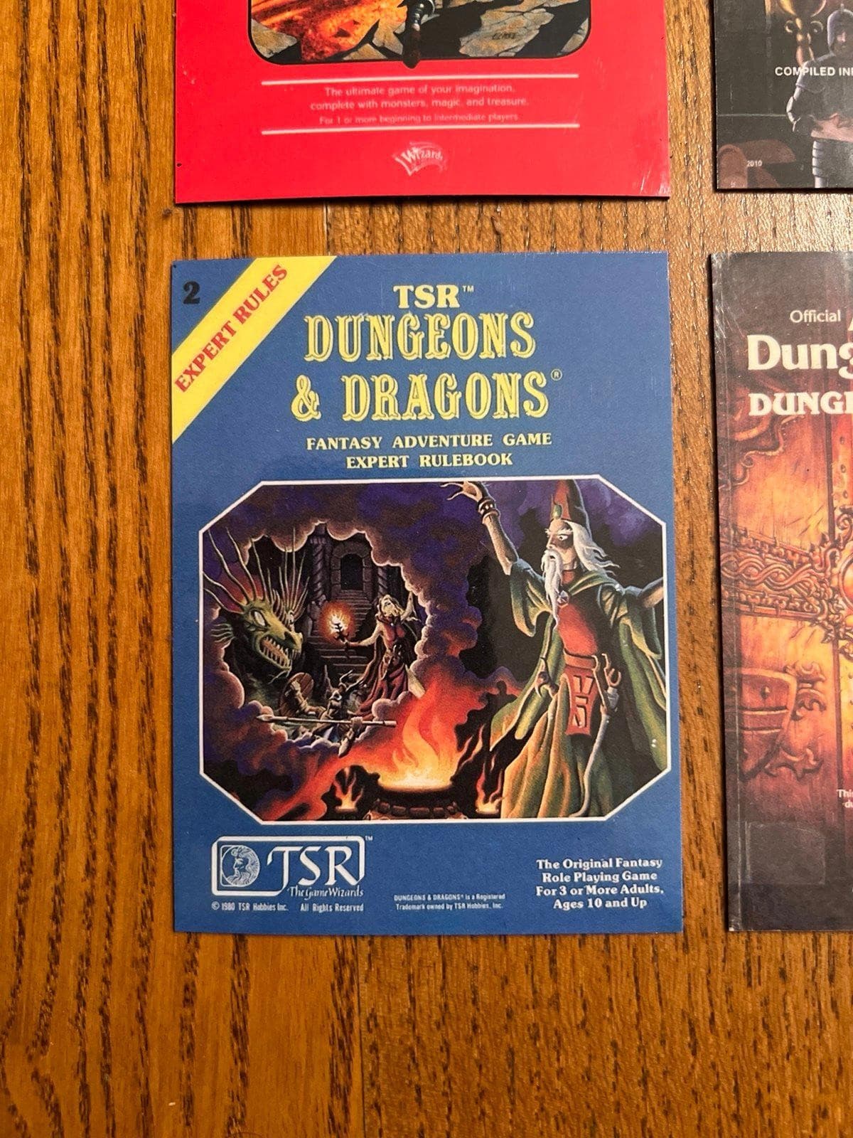 Dungeons and Dragons FRIDGE MAGNETS DnD RPG classic book art 5