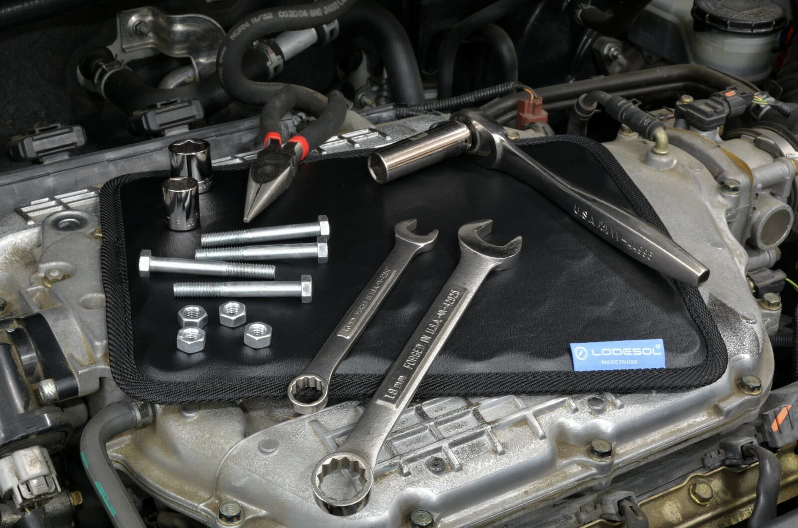 Lodesol Flexible Magnetic Tool Holder Mat 12.5"x9.5" Mp4835 3