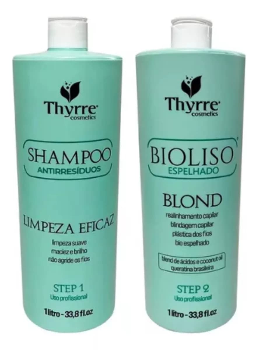 Bioliso Thyrre Cosmetics Formaldehyde-Free Progressive Kit 2x1000ml 3