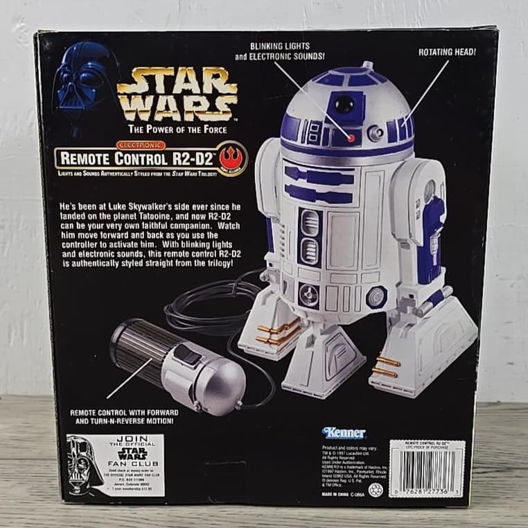 Kenner 1997 Star Wars The Power of the Force Electronic Remote Control R2-D2 4