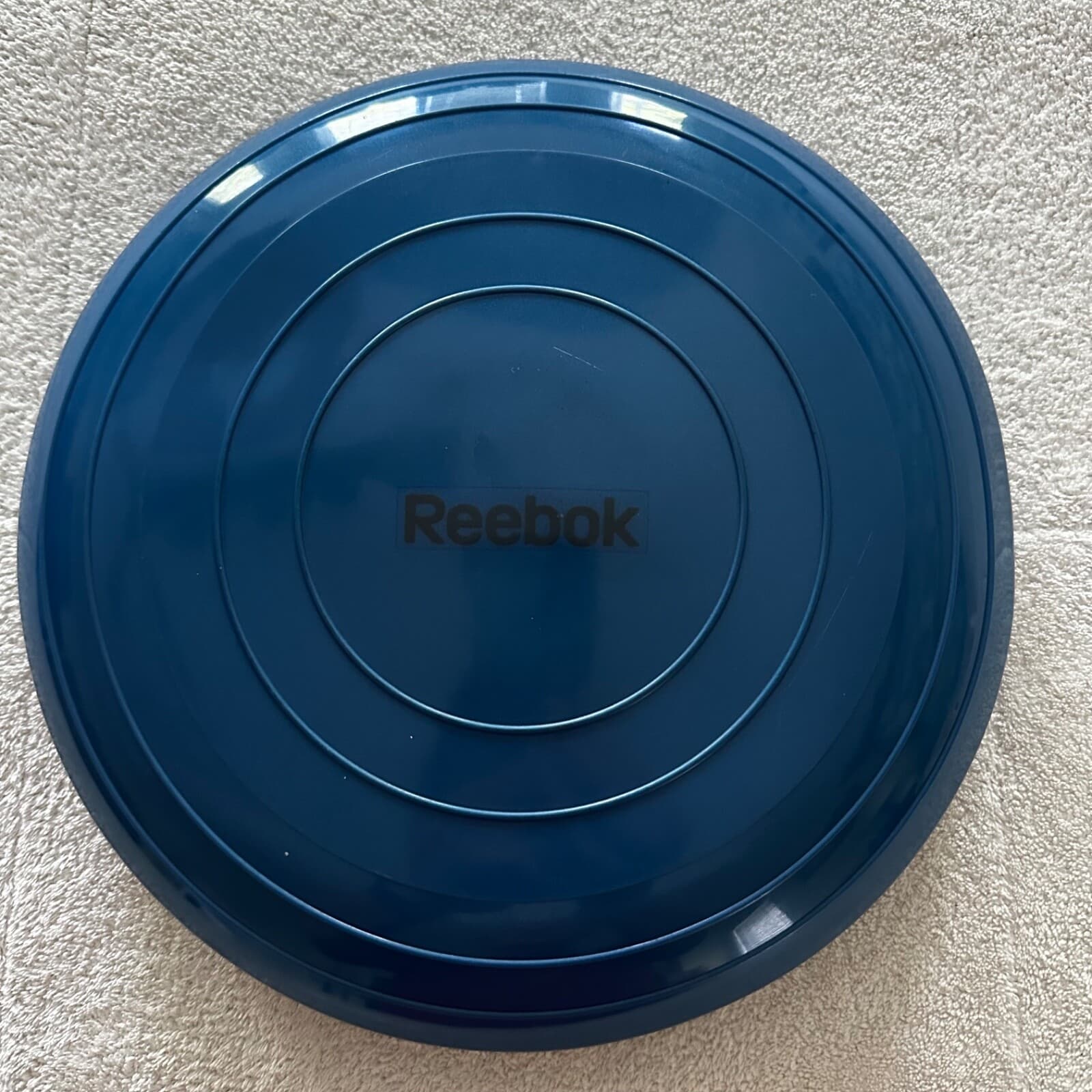 Reebok Core Balance Cushion Blue Round Stability Disc Wobble Wiggle Sensory Seat