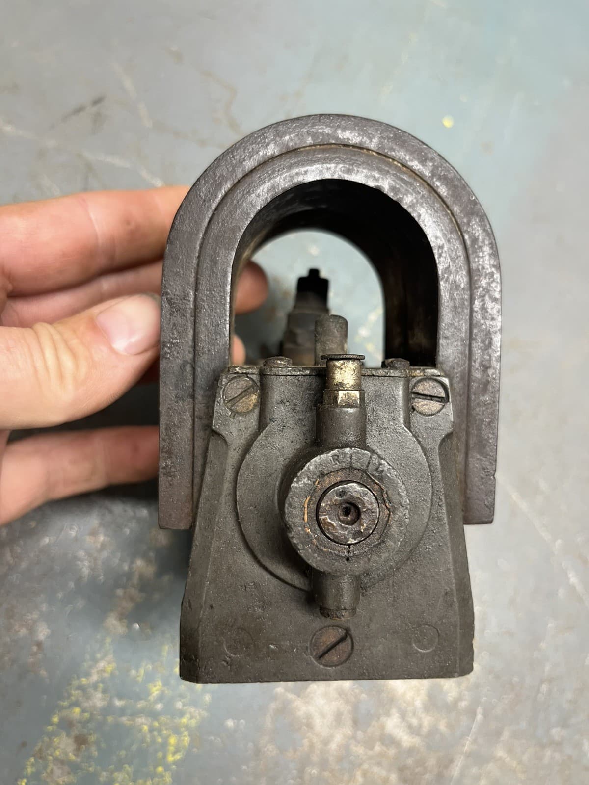 HOT ELKHART ES1 Low Tension Magneto With Gear Serial No Q344 Hit Miss Engine Wow 4