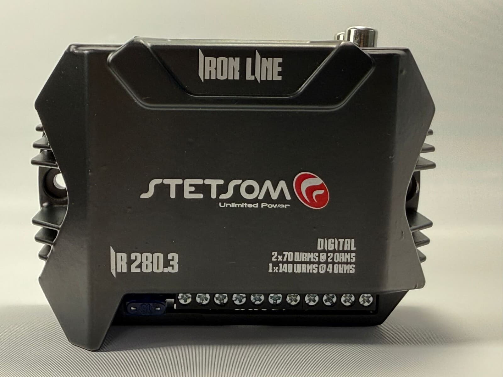 Stetsom Iron Line IR 280.3 Amplifier 2-ohm 280W RMS 3-Cha  Fast Shipping 5