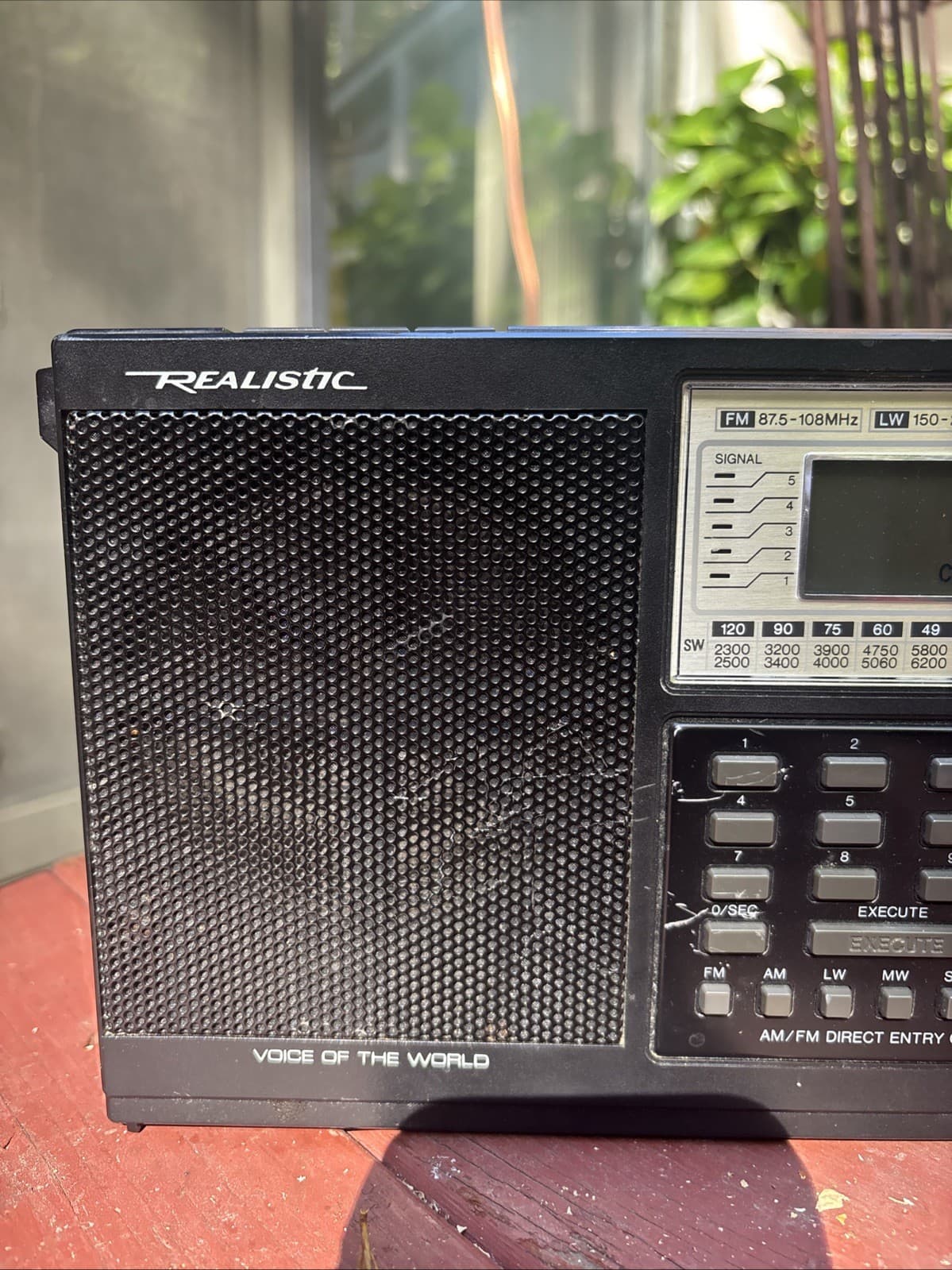 Realistic DX-440 AM/FM Direct Entry Communication Receiver Tested Working 3