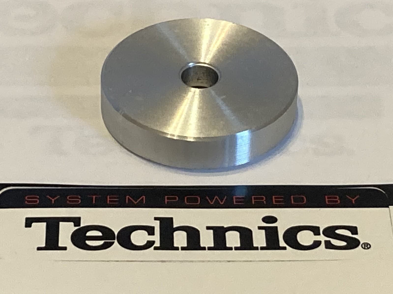 1 OEM Technics 1200 1210 SFWE010 SFWE010A Genuine Turntable 45 RPM adapter 7"