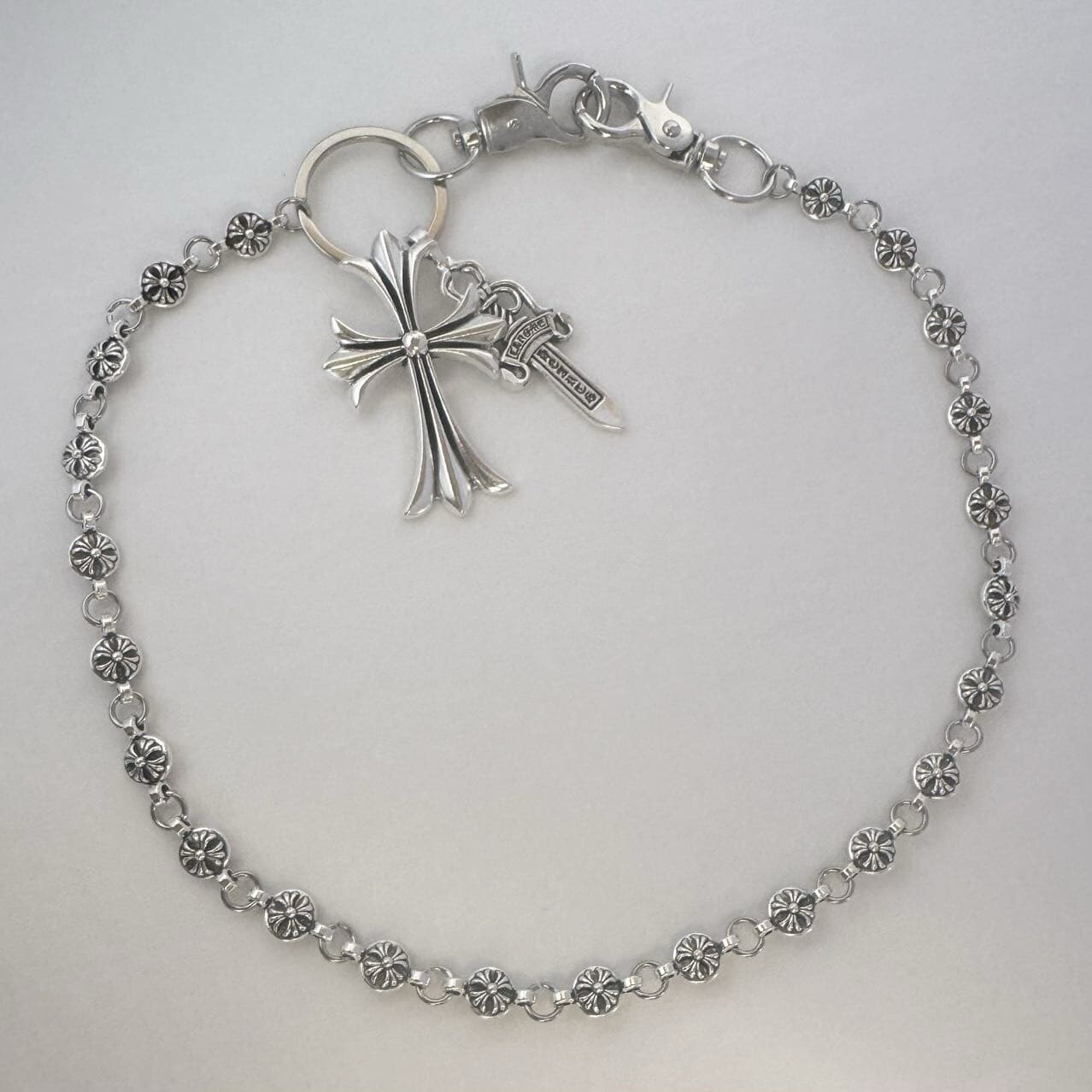 Cross Pants Chain for Men Women,Jeans Chain,Keys Chain,Biker Wallet Chain 5