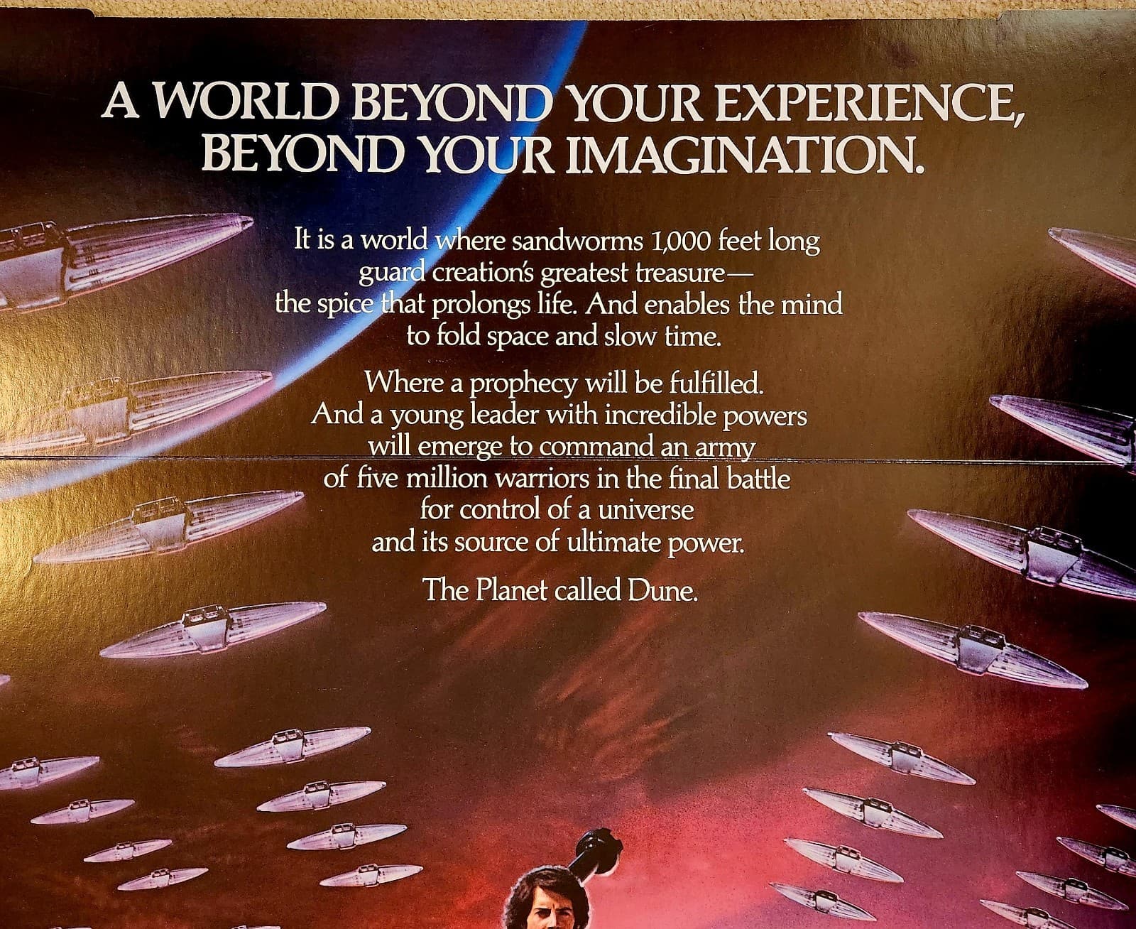 Vintage Original 1984 Dune Theater Standee Display – Rare 3