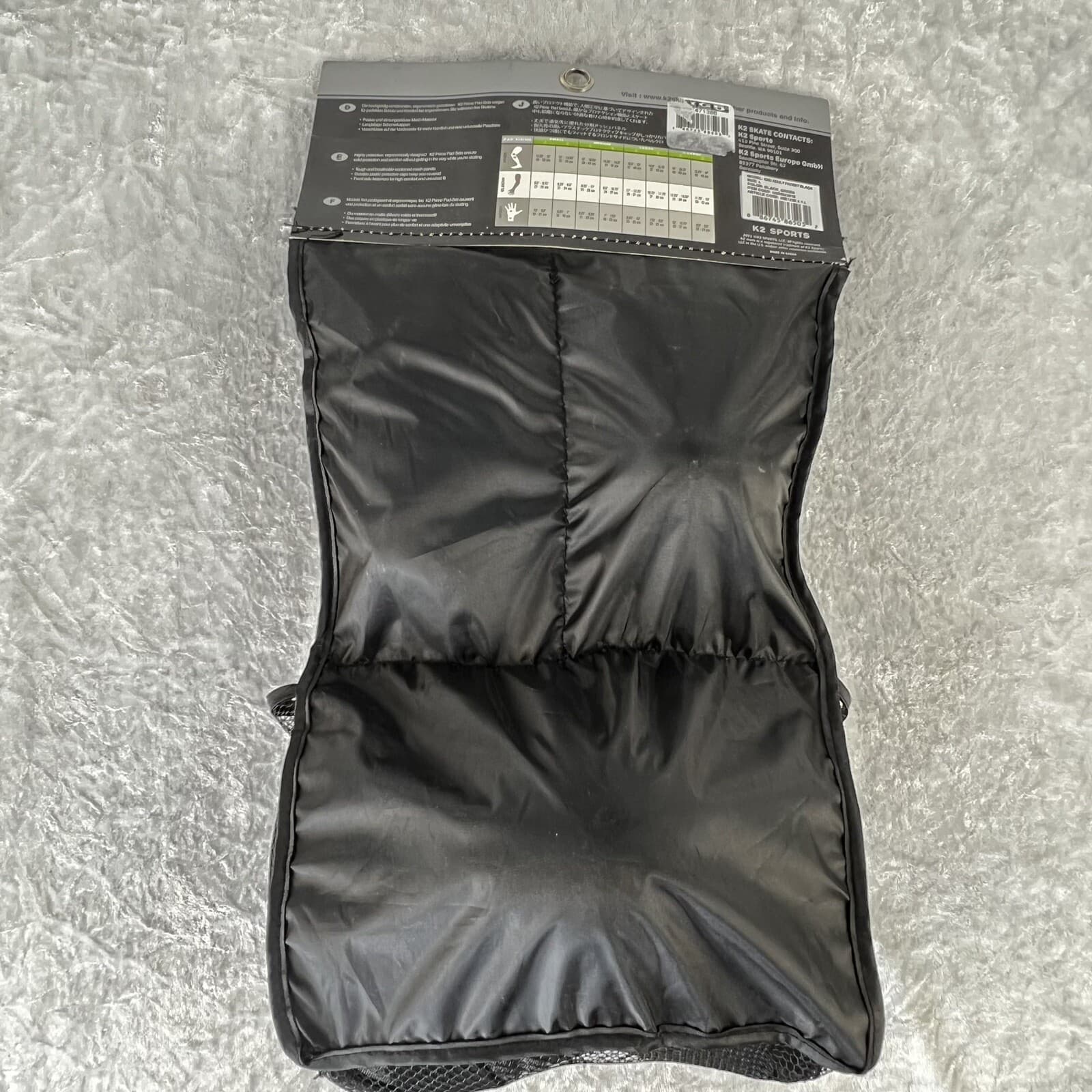 K2 EXO Skate Protection 3 Piece Pad Set - Adult Size Large - Black 3