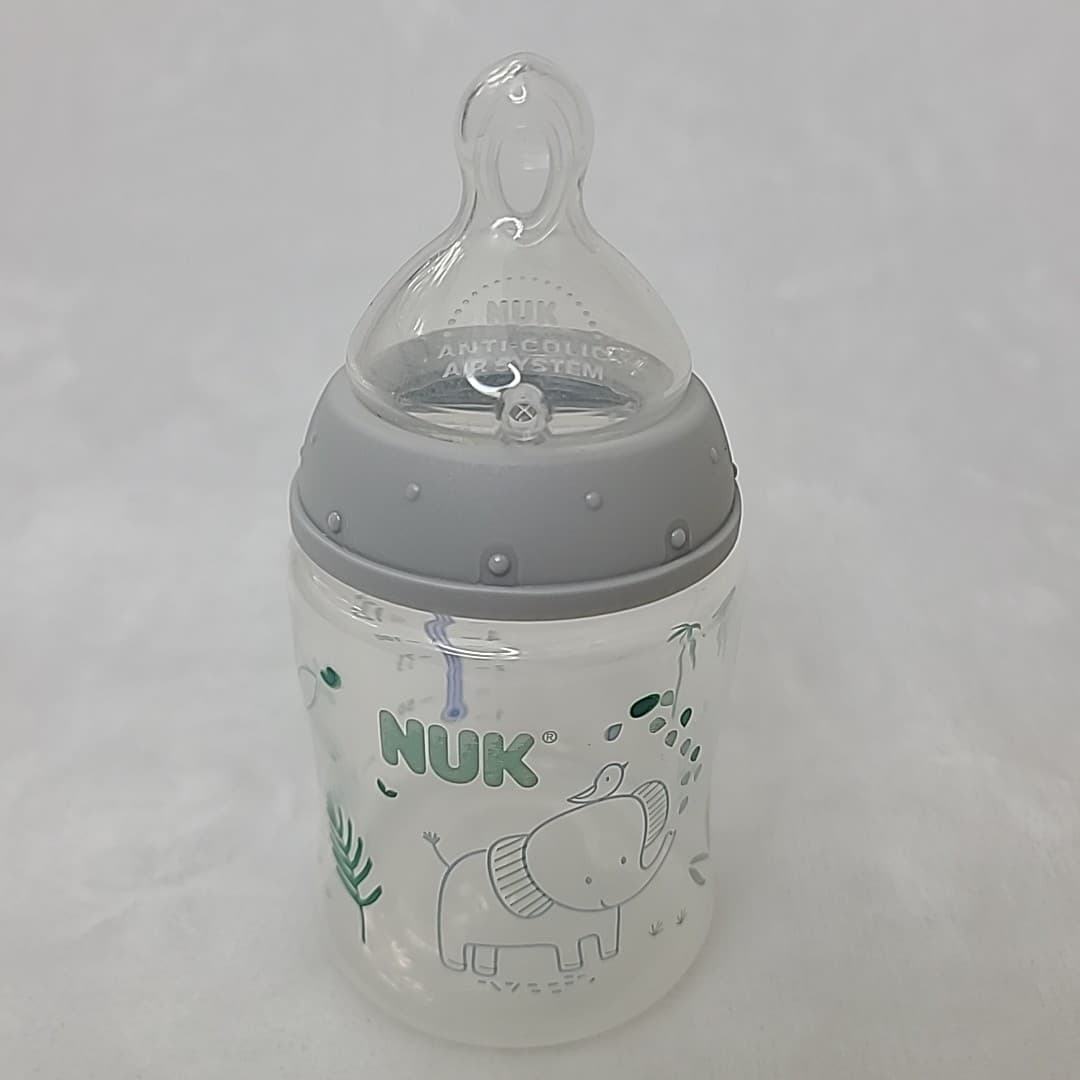 NUK Smooth Flow Anti Colic Baby Bottle 5 oz Elephant Single 2