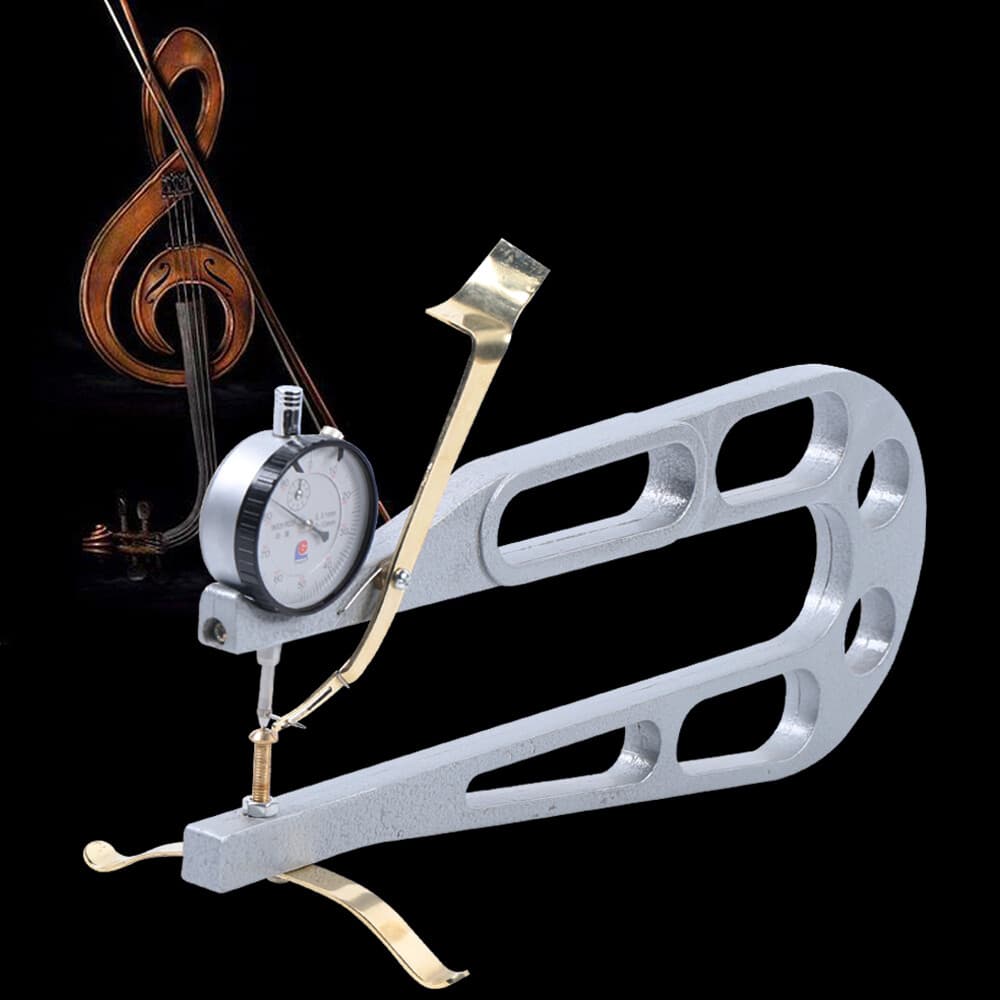 Professional Luthier Violin/Viola/Cello Thickness Measure Tool w/ Dial Indicator 5