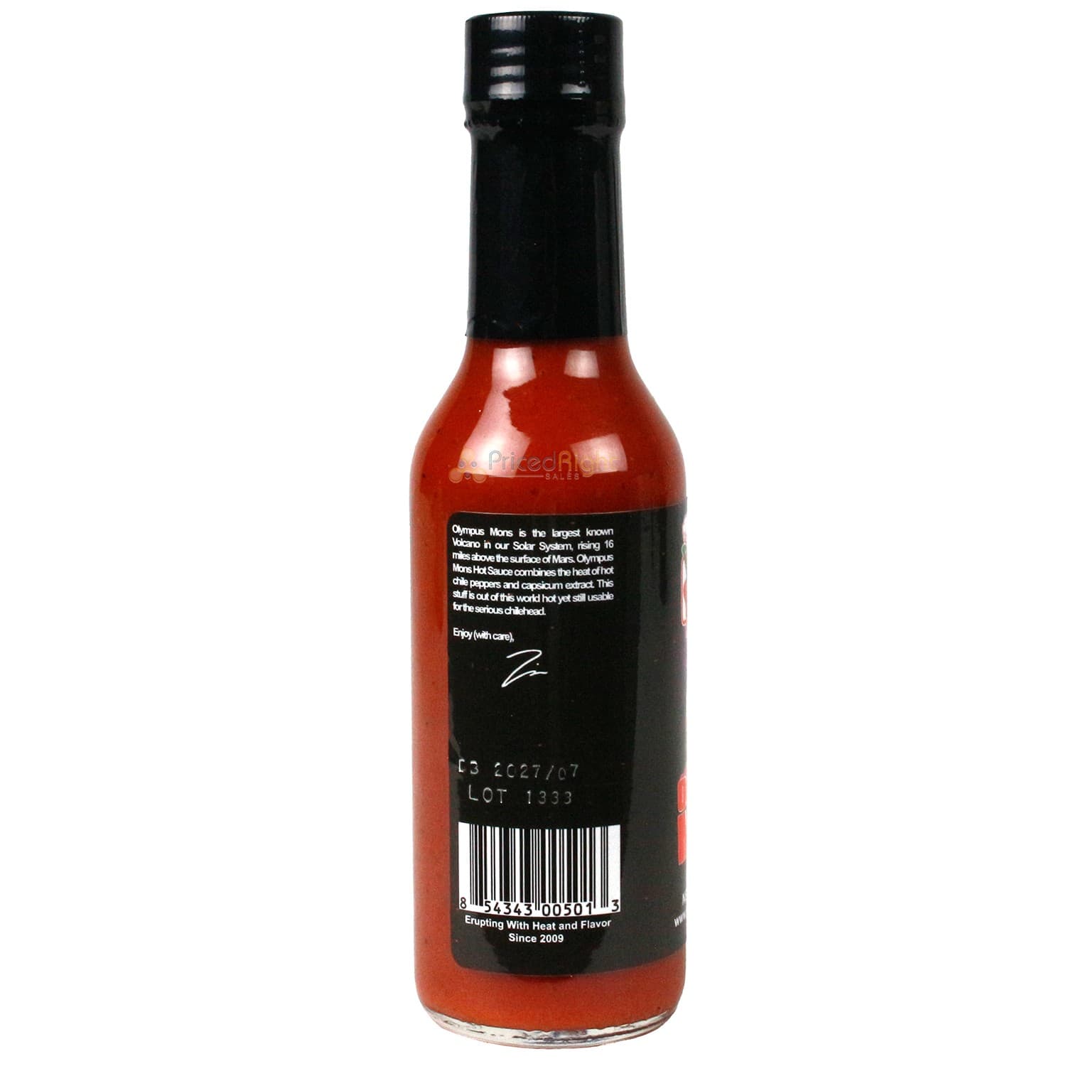 Volcanic Peppers Olympus Mons Hot Sauce 5 oz Extreme Heat 3