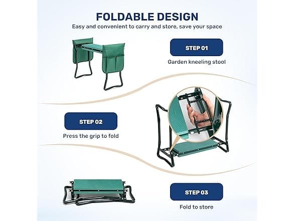 InfiniPower Garden Kneeler and Seat  3