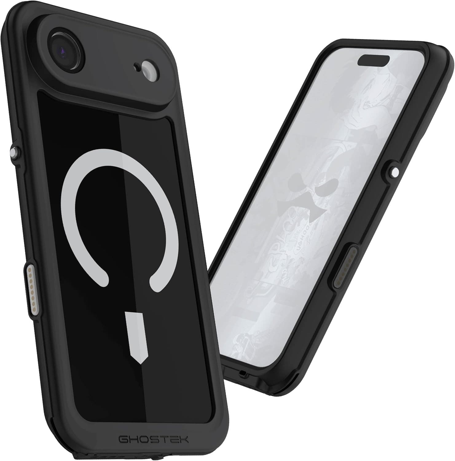 Ghostek iPhone 17 Air Nautical Slim Case, MagSafe Compatible, Non Slip Grip Prot 2