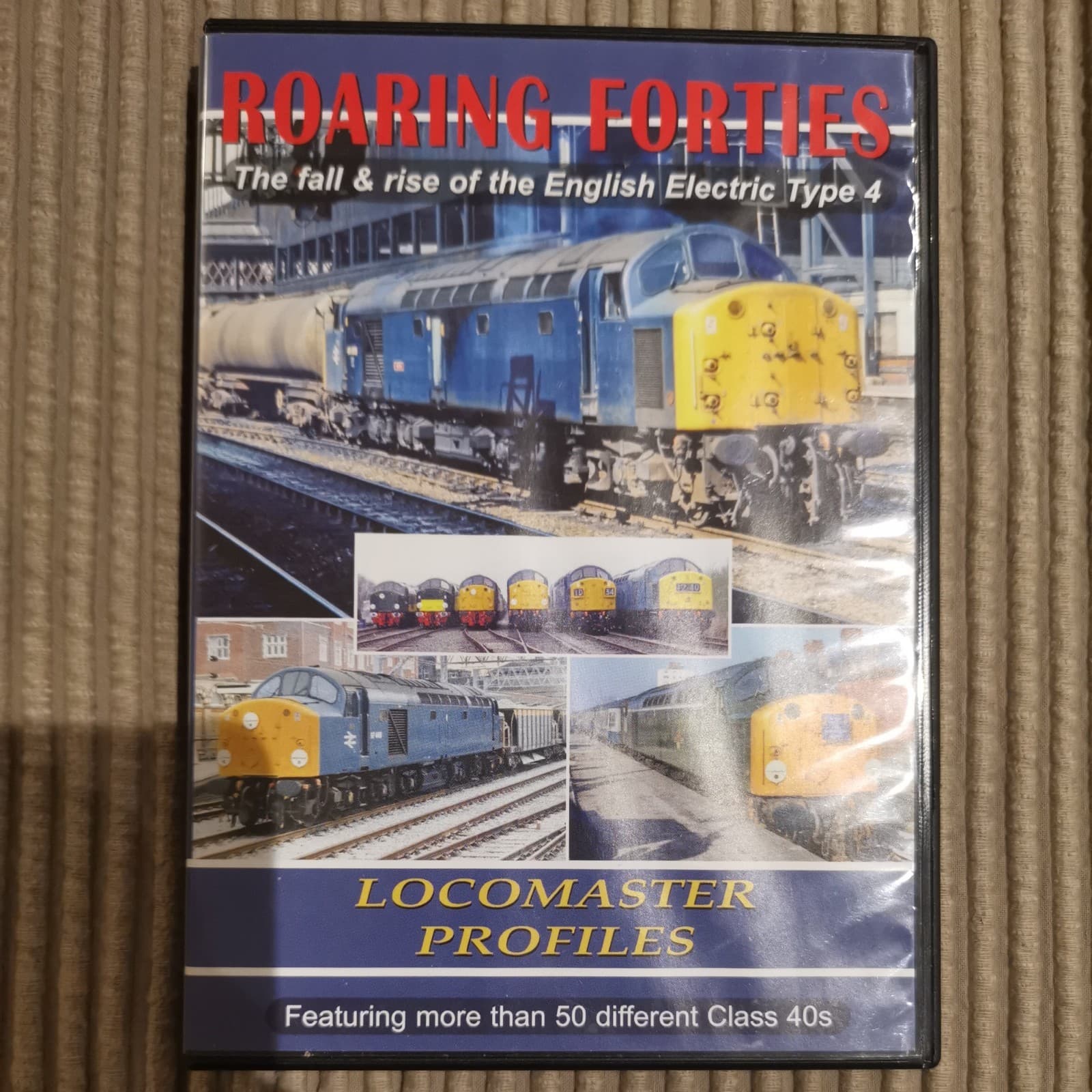 Roaring Forties Locomaster Profiles Railway DVD Class 40