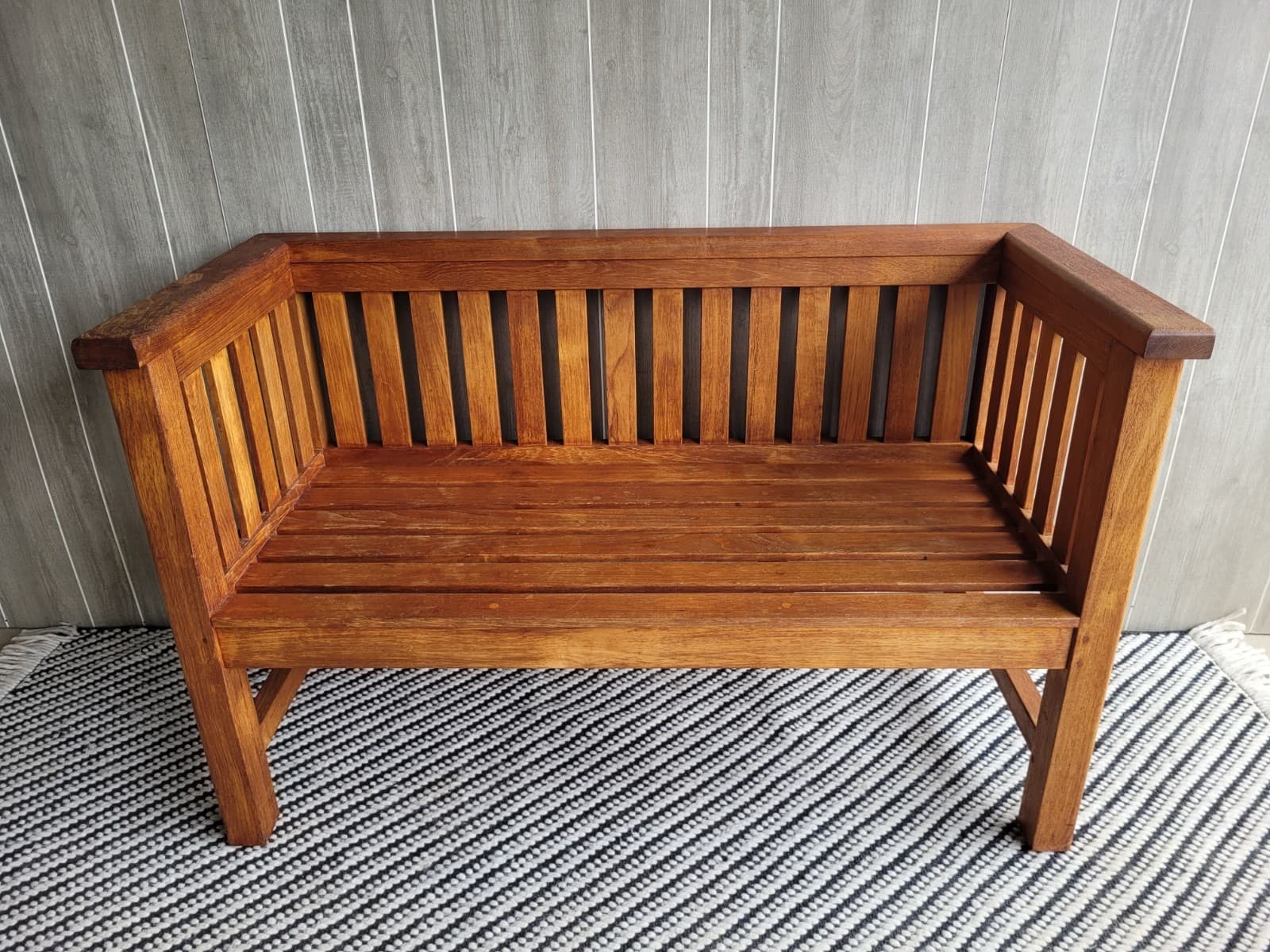 Barlow TYRIE Solid Teak Garden Bench Patio Furniture Outdoor Seating