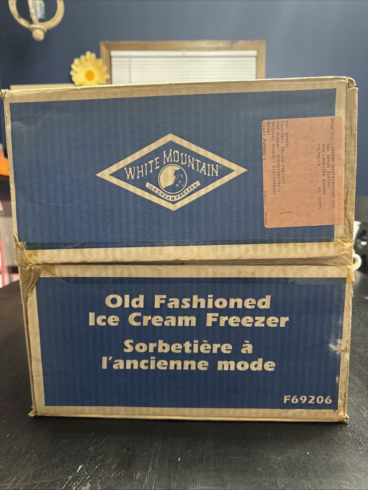 White Mountain 6-Qt. Electric Ice Cream Freezer F69206 Made in USA Brand New 4