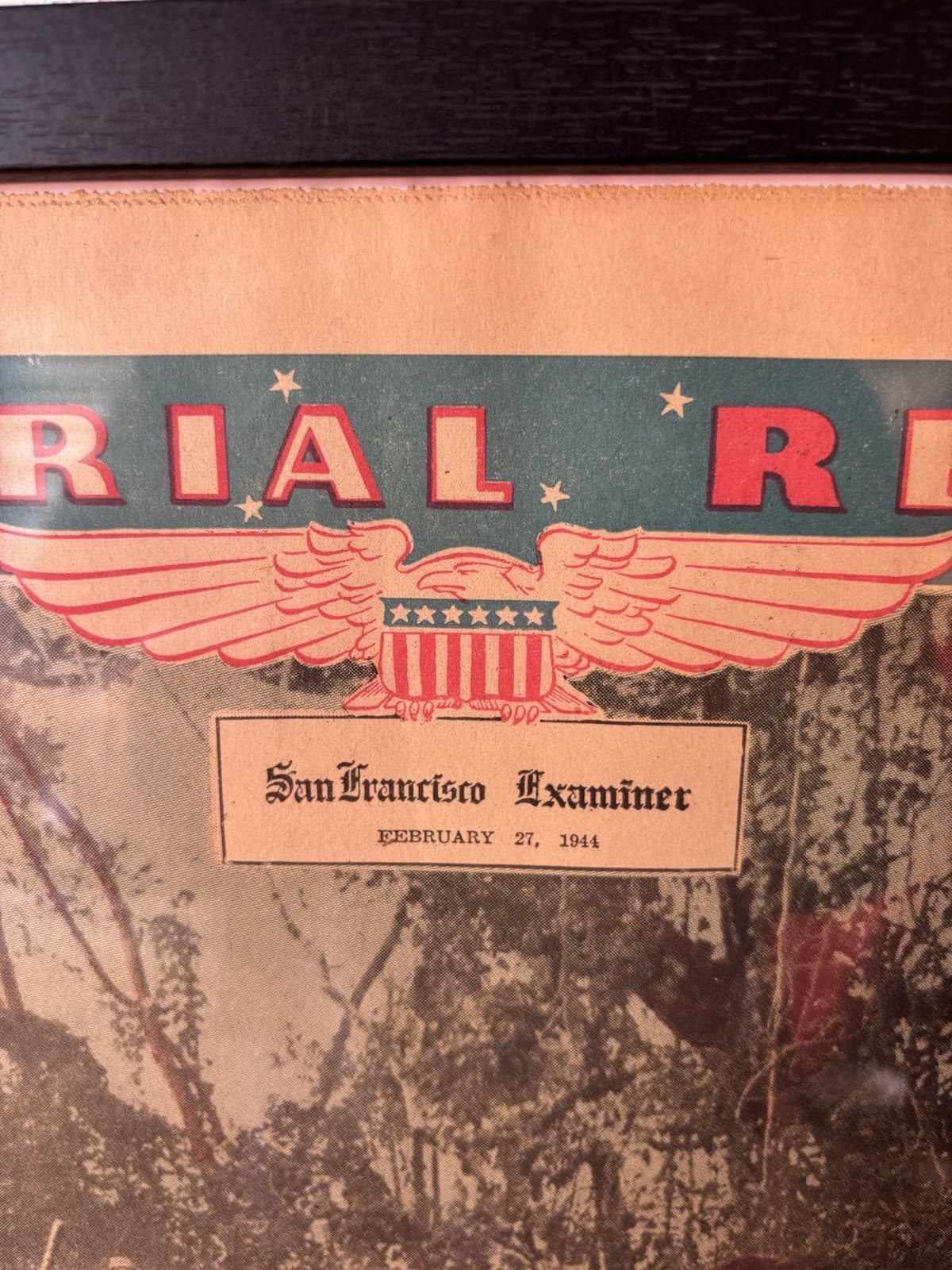 WW2 USMC Newspaper Pacific Landing Pictorial Review 1944 2