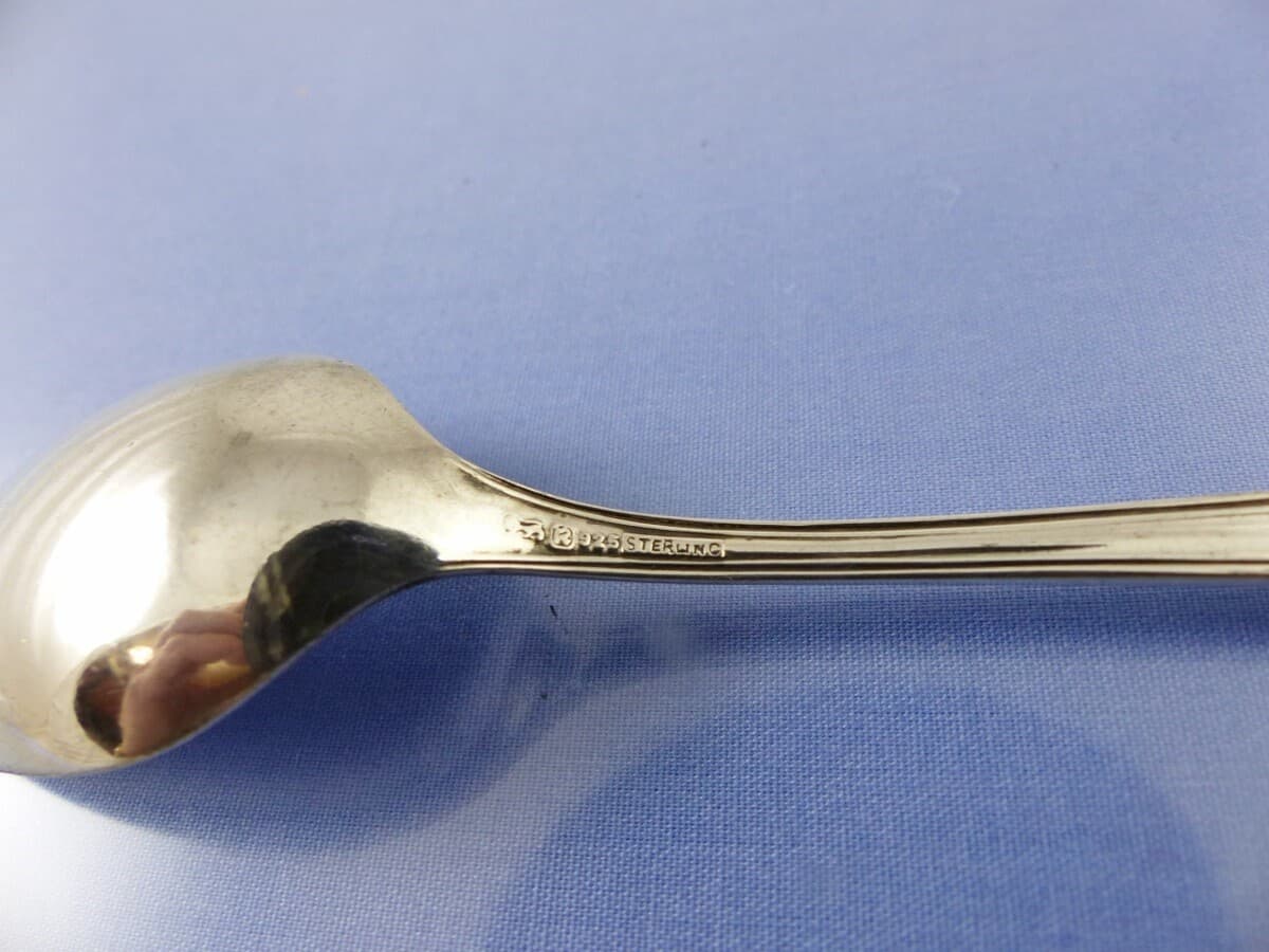 unknown CAMEO TOP 5 O'CLOCK SPOON BY BIRKS RODEN  STERLING 4