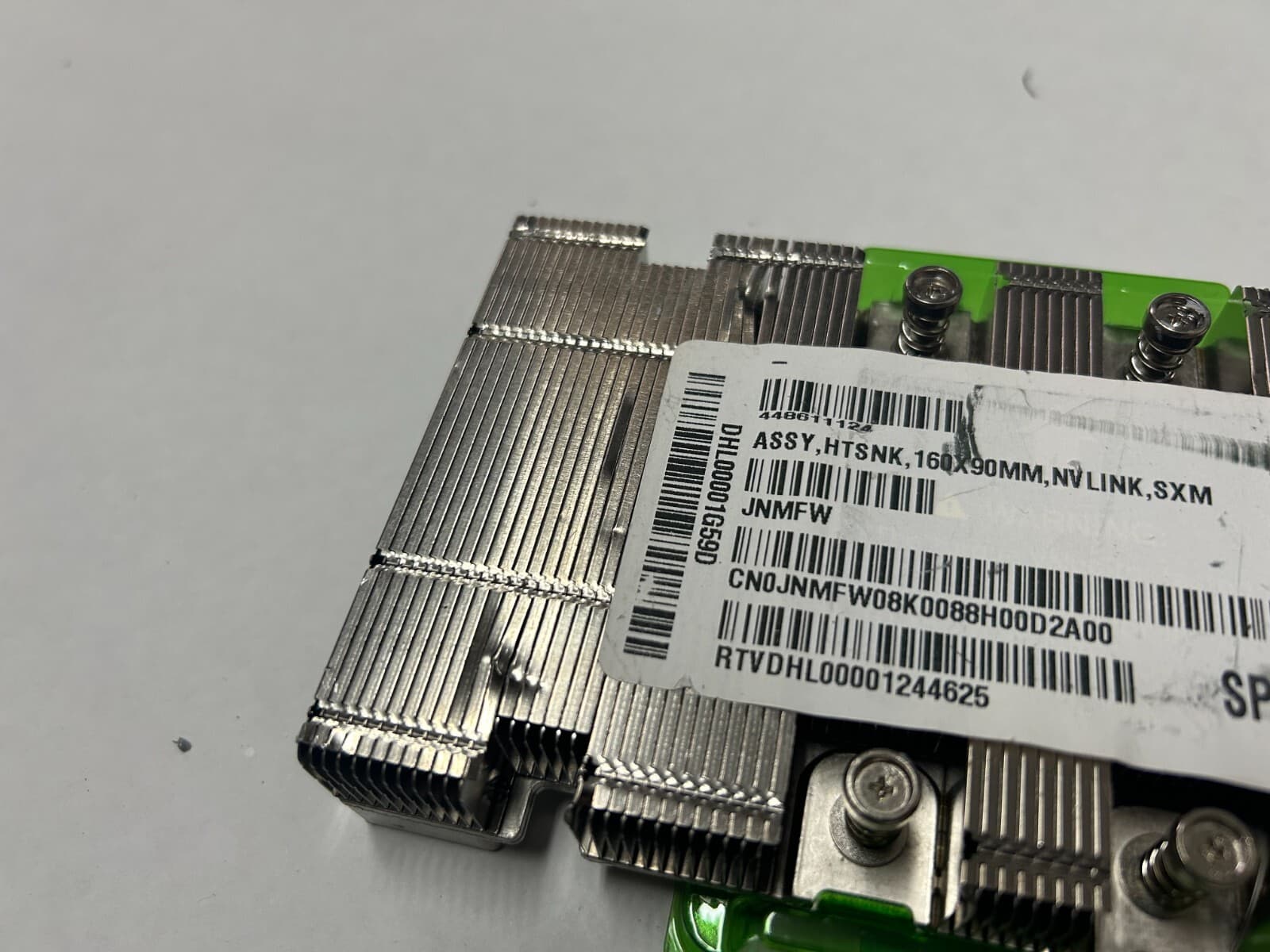 Dell PowerEdge C4130 160x90mm Thermal Module SXM2-GPU Cooling Heatsink JNMFW 3