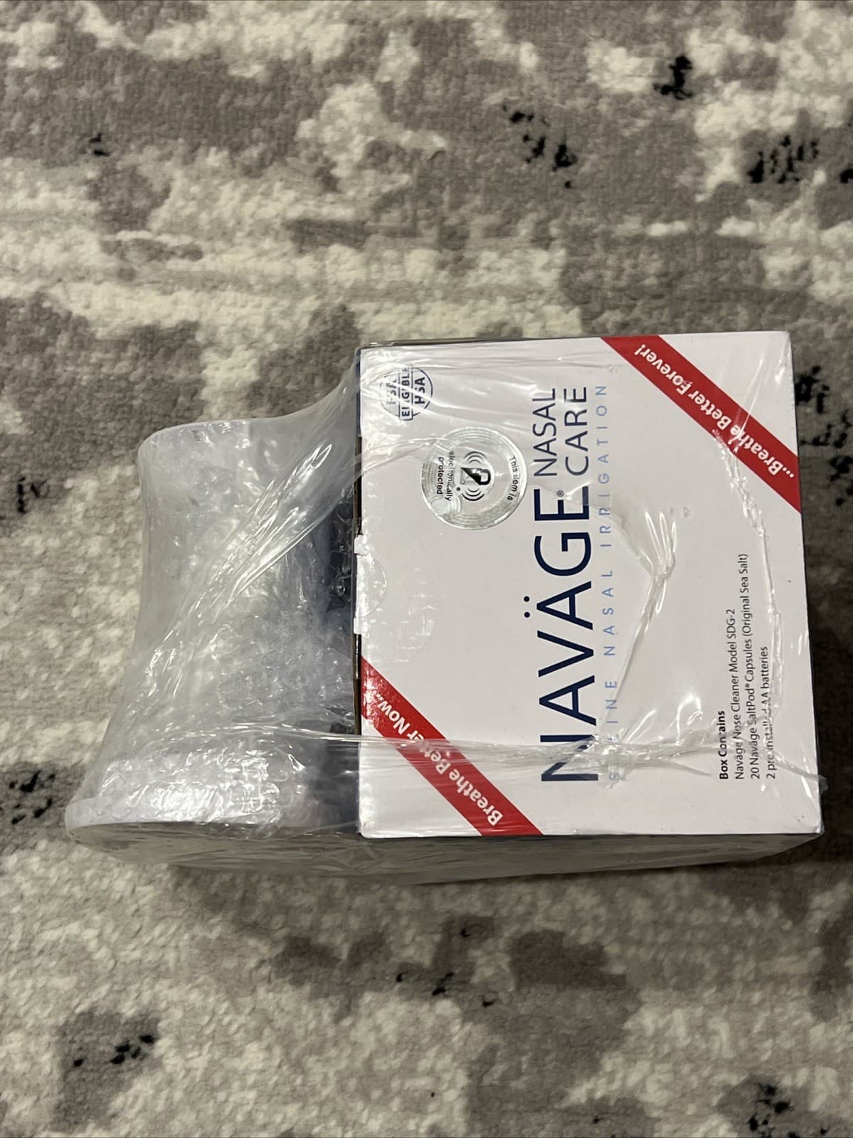 Navage Essentials Bundle-Navage Nasal Irrigation System Caddy & Cleaning Kit Sea