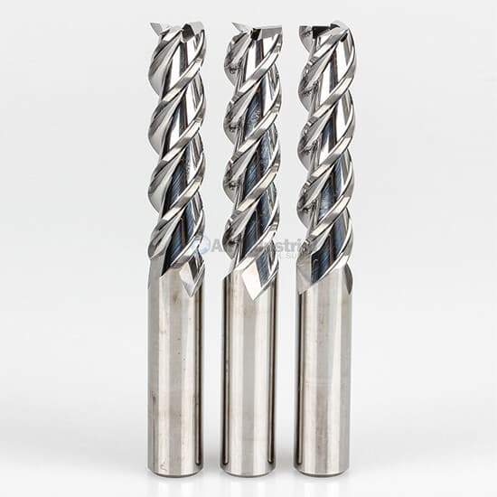 3/4" YG1 Alu-Power 3 Flute Long Length Carbide End Mill for Aluminum 2