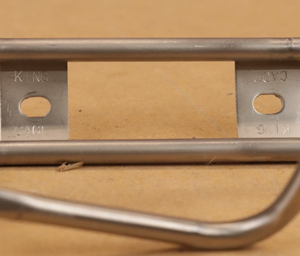 Pre-Owned Titanium King Cage Water Bottle Cage, Price is for one Cage 5