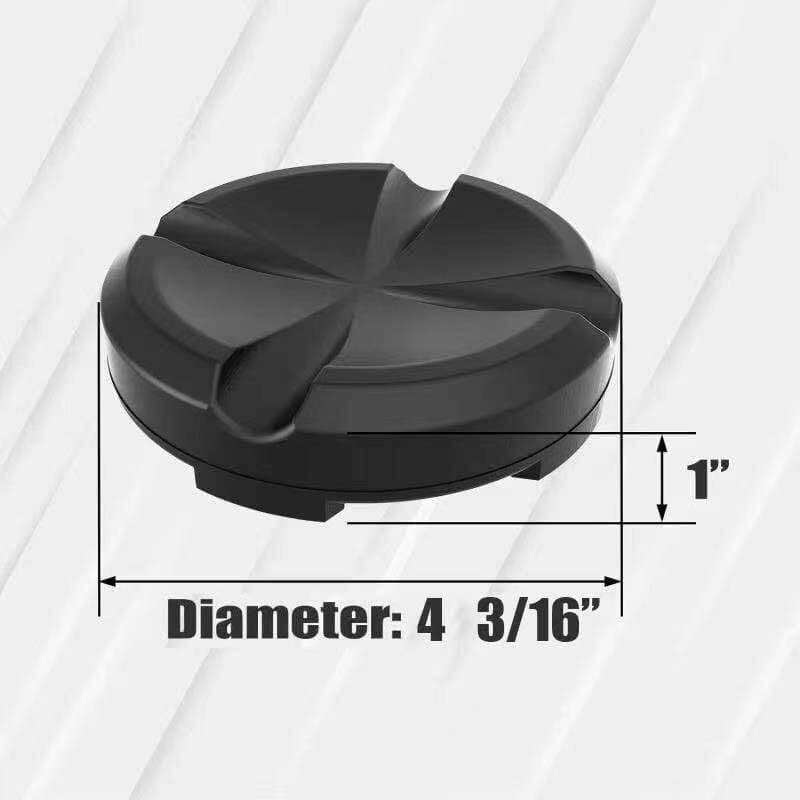 	BIG RED Torin Floor Jack Rubber Pad Universal Large Jack Adapter Black	 3