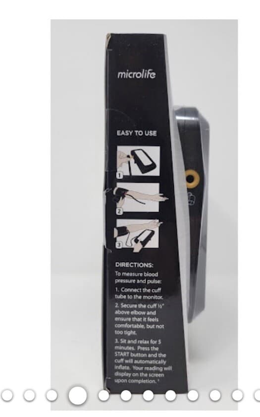 Microlife BT Upper Arm Blood Pressure Monitor with Irregular Heartbeat Detection 6