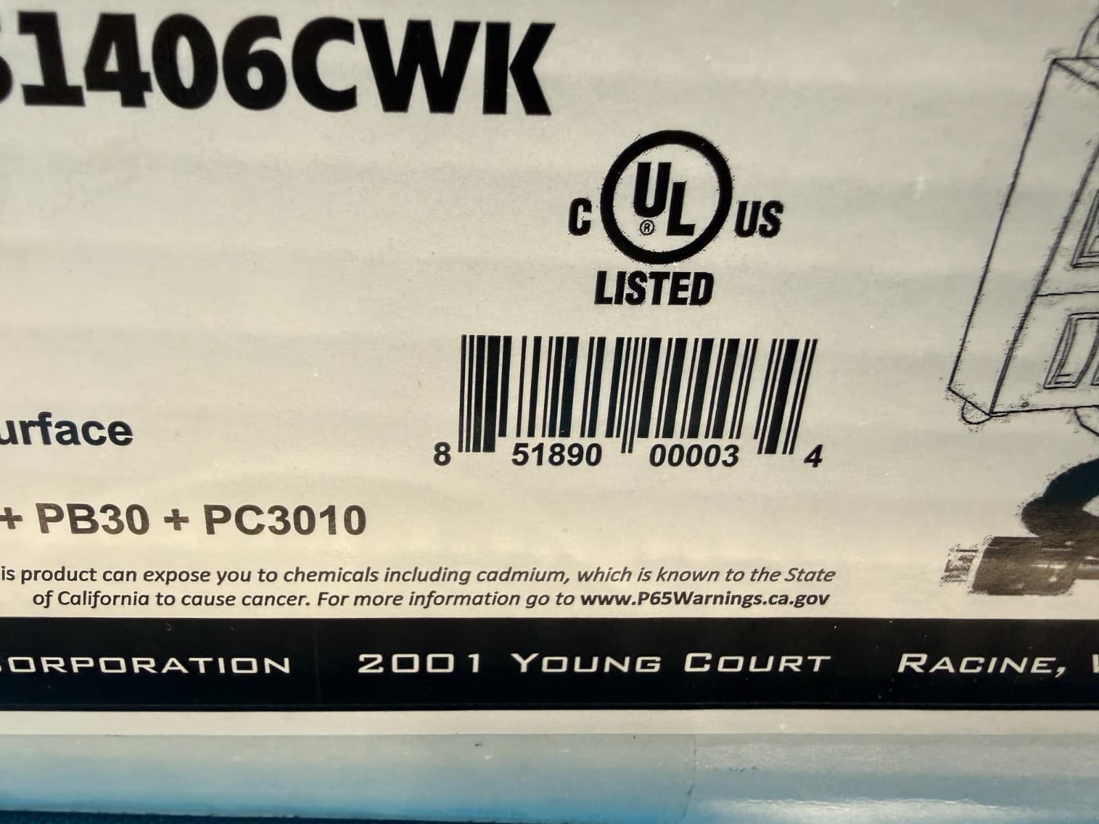Reliance Controls 31406CWK Manual Transfer Switch For Portable Generators 3