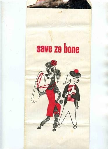 Save Ze Bone Doggy Bag 