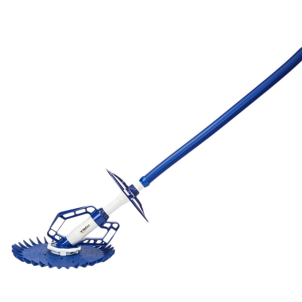 Automatic Swimming Pool Vacuum Cleaner Inground Above Ground & Hose Set Blue 5