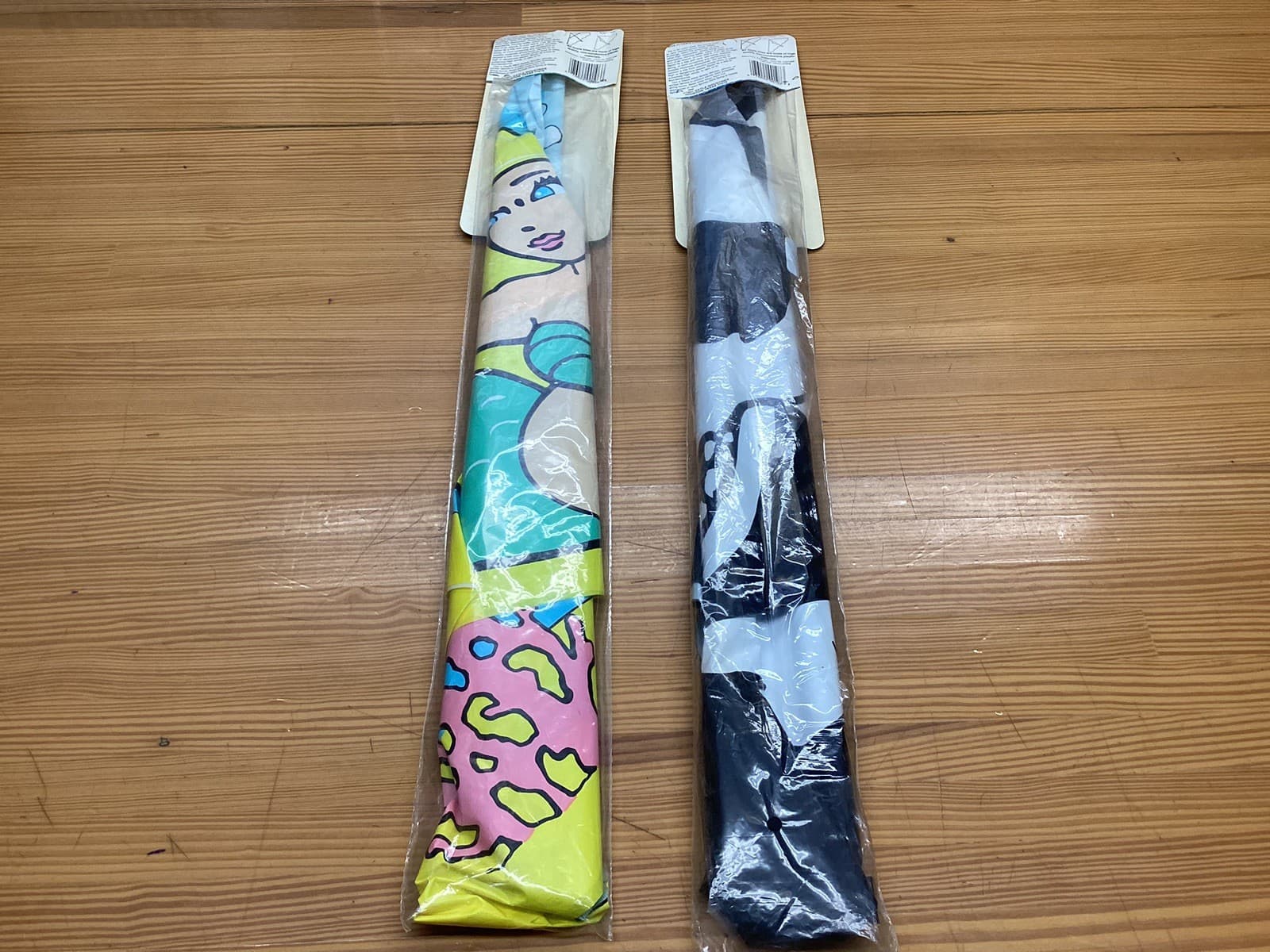 Vintage 1991 Gayla 42" Kites Pair Sky Raider & Mermaid Still Sealed🪁 L👀K ! 2