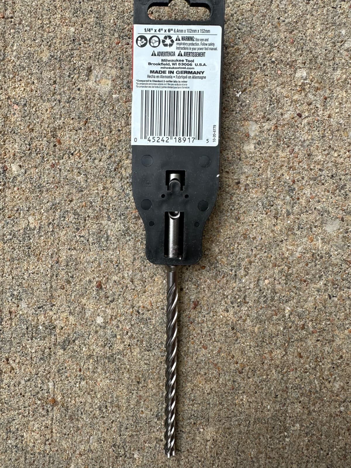 Milwaukee 48-20-7331 1/4 in. x 6 in. MX4 SDS+ Carbide Drill Bit 2