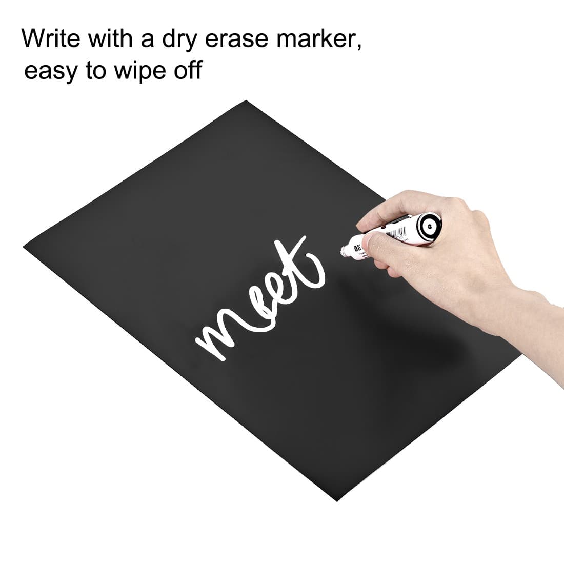 A4 Empty Magnetic Craft Sheets 24 Mil Black 3pcs 4