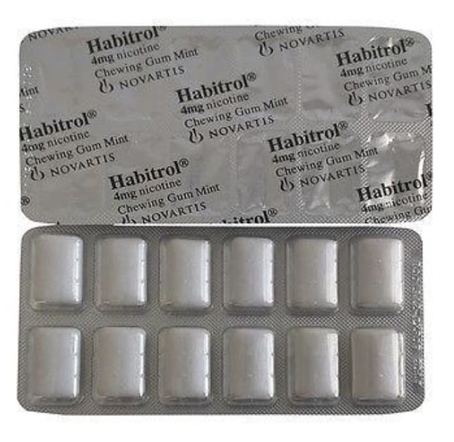 Habitrol Nicotine Gum 4mg Mint 1,632 piece 8 New BULK Box Size QUIT Smoking Now 3