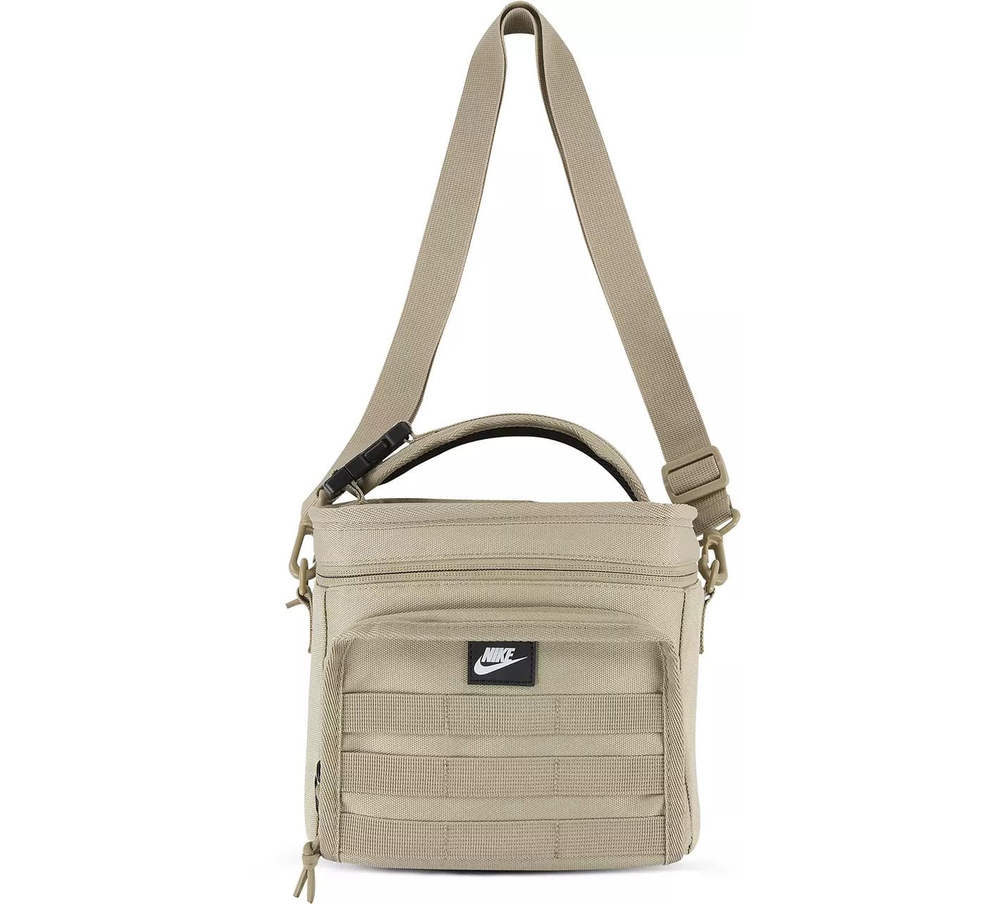 Nike Futura Sport Insulated PEVA Lunch Bag Kaki /Black/ Blue Tactical 6.75L 4