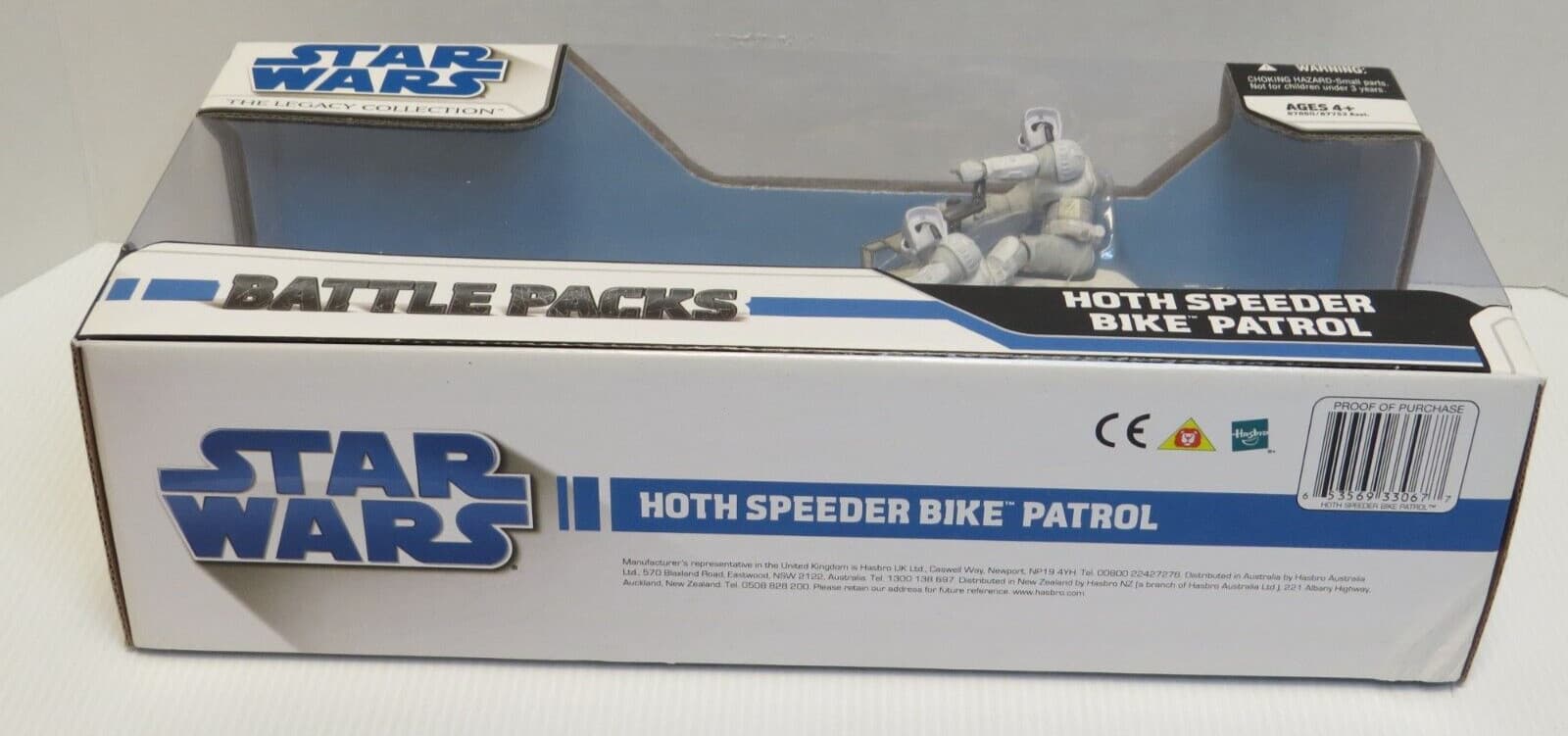 STAR WARS CLONE WARS BATTLE PACKS HOTH SPEEDER BIKE PATROL NIB 6