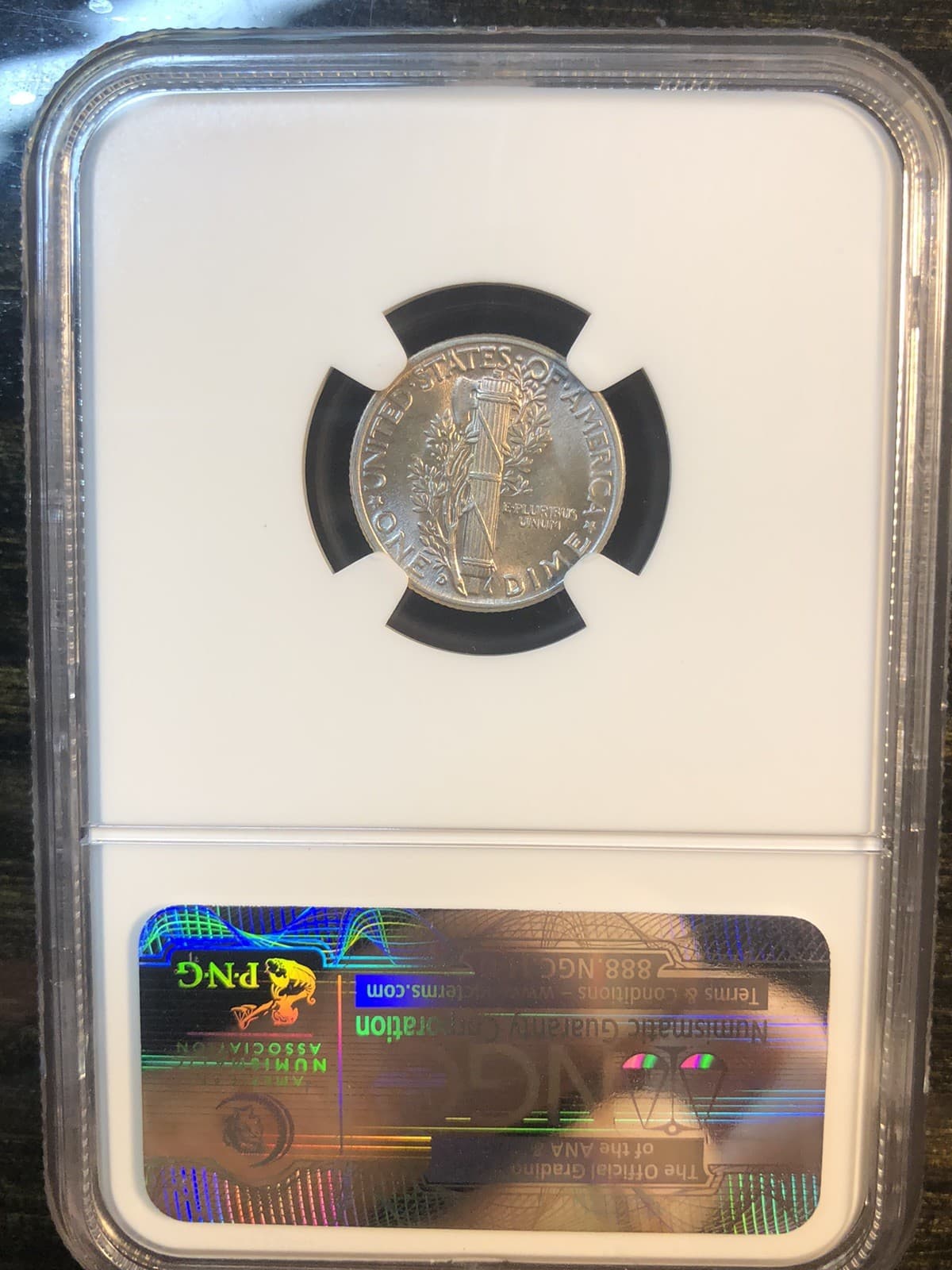 1944-D | Mercury Dime | NGC MS64 | Light Toning 2